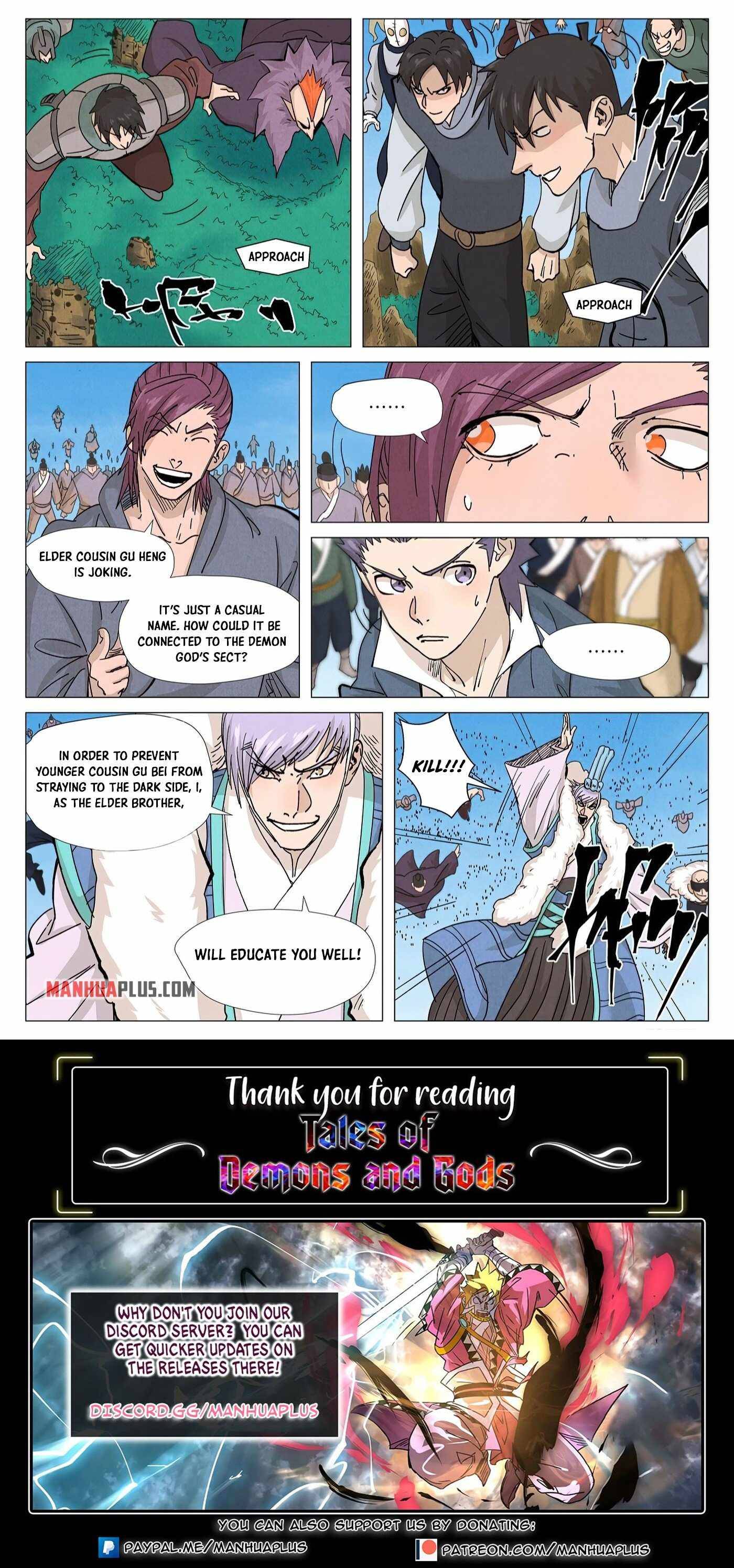 Read Tales of Demons and Gods EN Manga Online