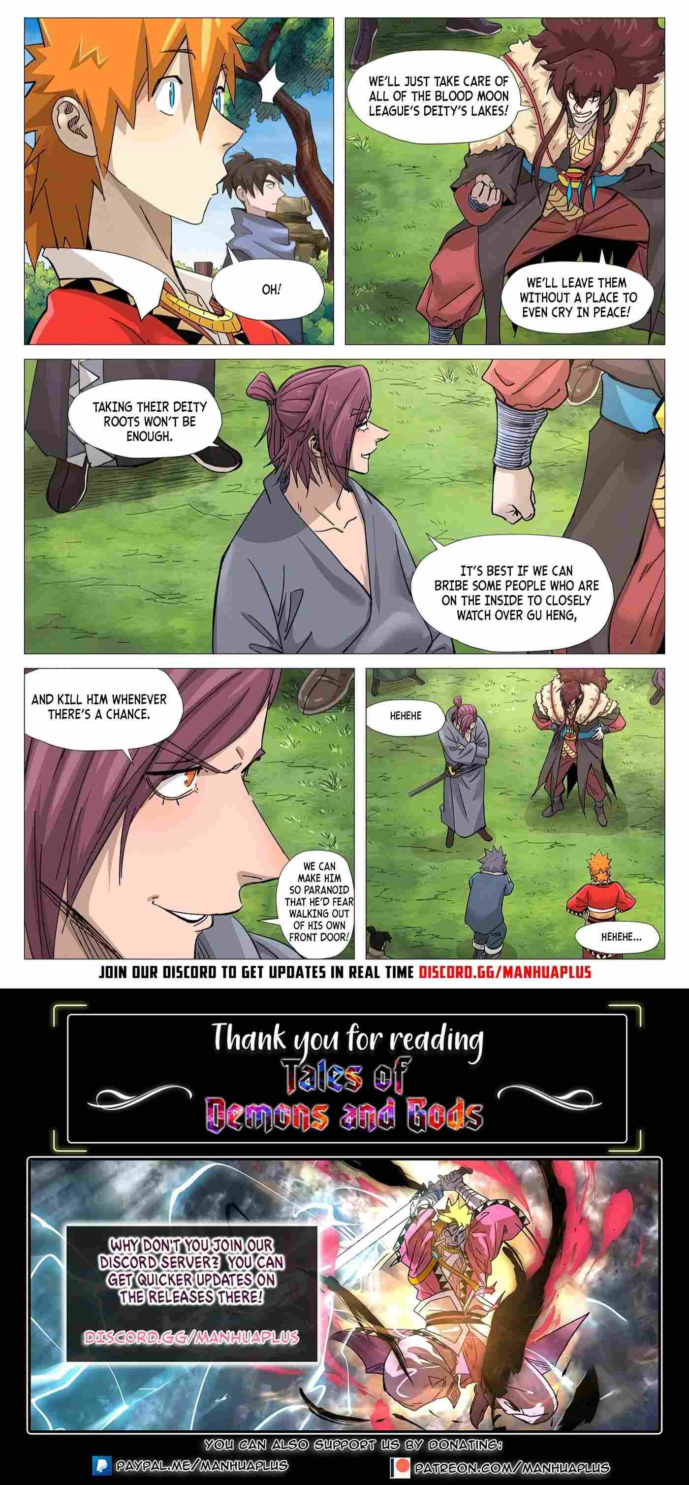 Read Tales of Demons and Gods EN Manga Online