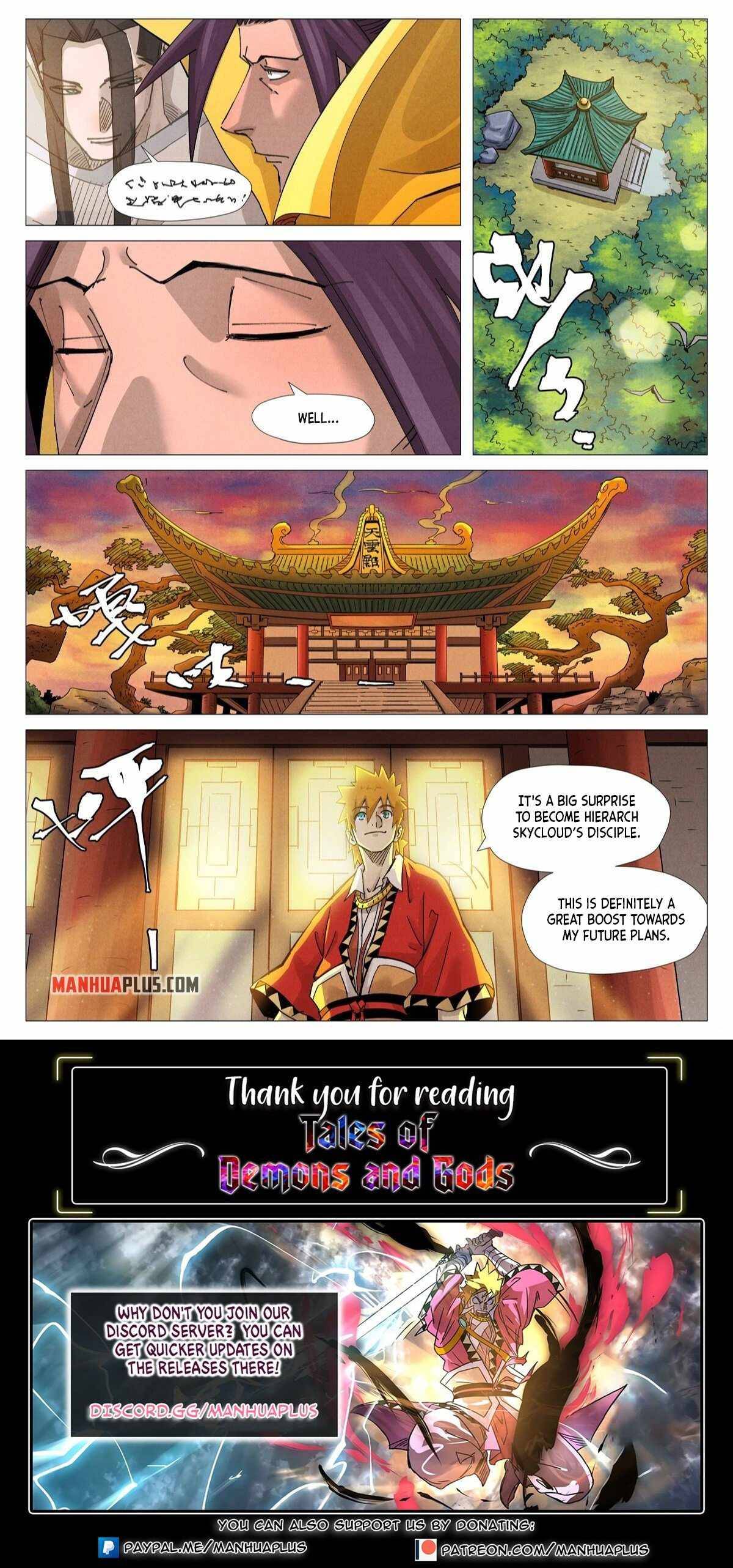 Read Tales of Demons and Gods EN Manga Online