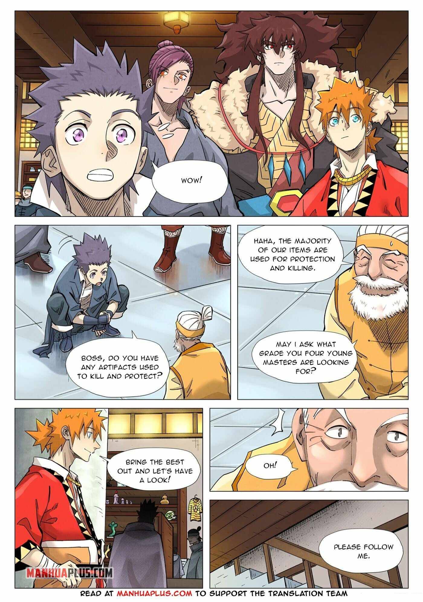 Read Tales of Demons and Gods EN Manga Online