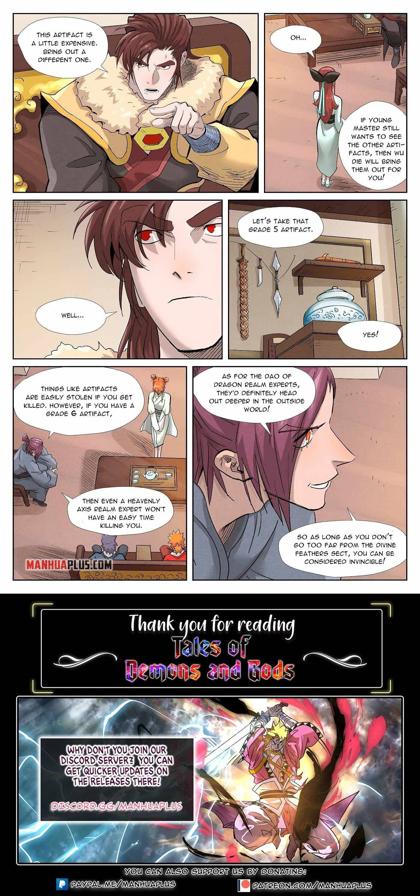 Read Tales of Demons and Gods EN Manga Online