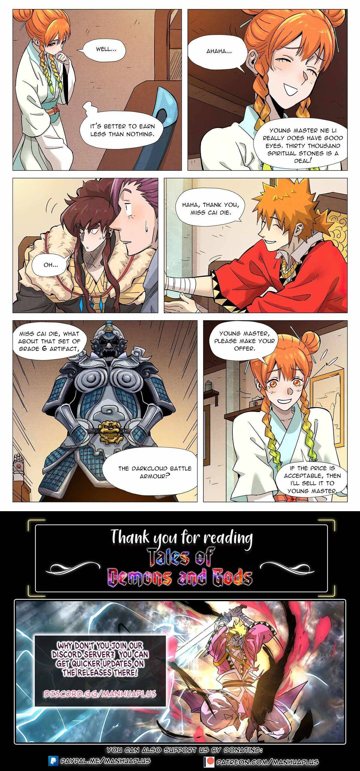 Read Tales of Demons and Gods EN Manga Online
