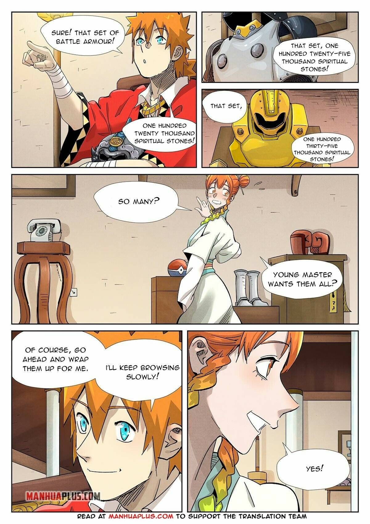 Read Tales of Demons and Gods EN Manga Online