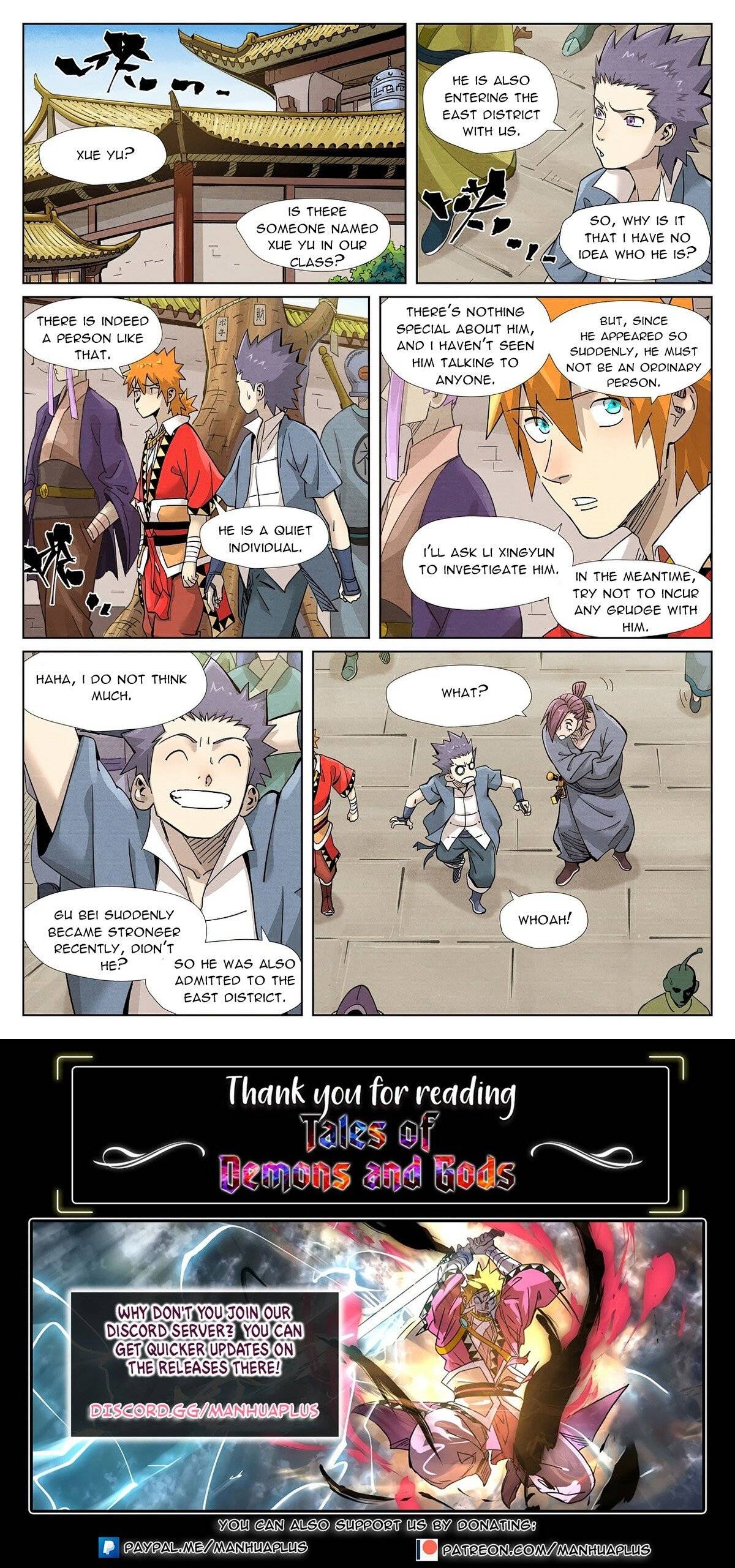 Read Tales of Demons and Gods EN Manga Online