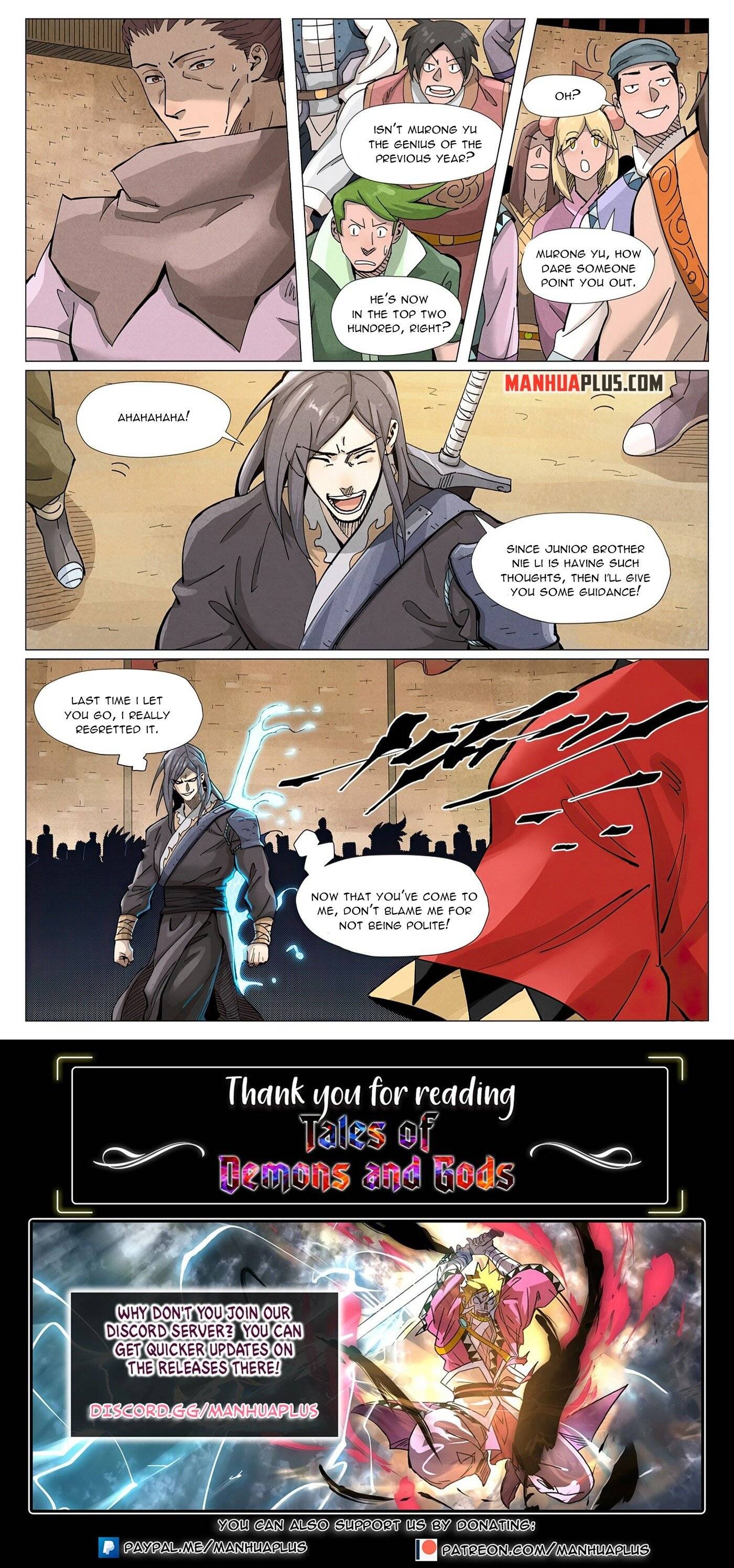 Read Tales of Demons and Gods EN Manga Online