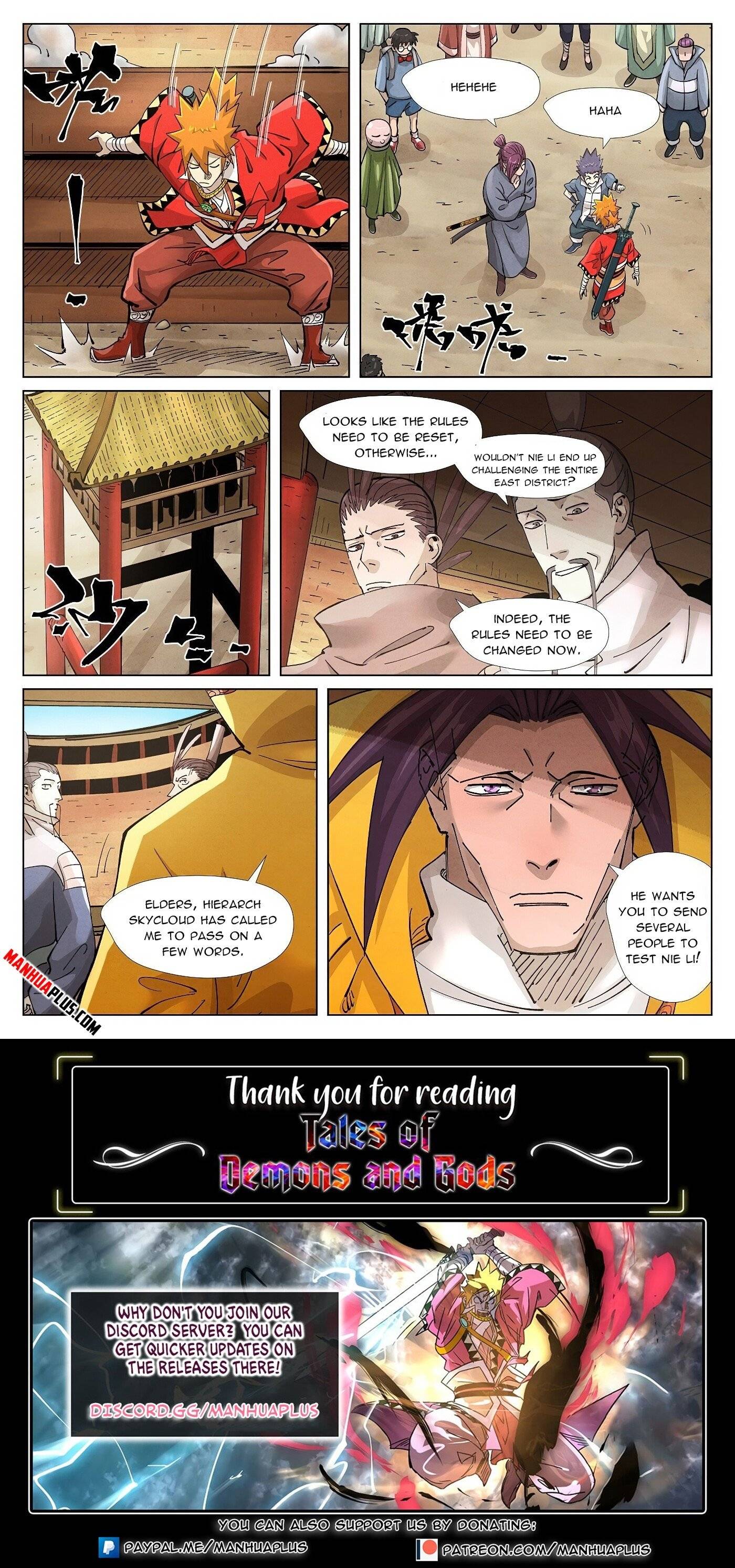 Read Tales of Demons and Gods EN Manga Online