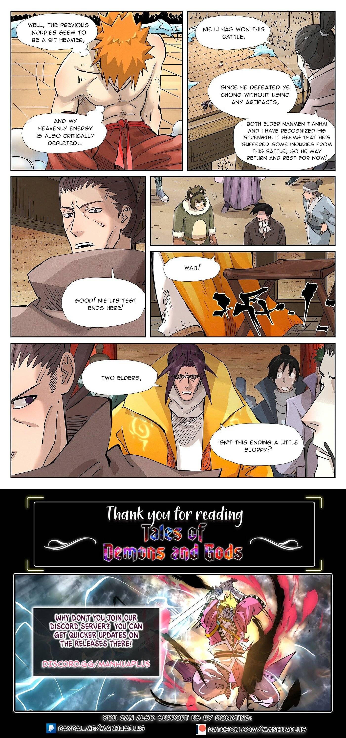 Read Tales of Demons and Gods EN Manga Online
