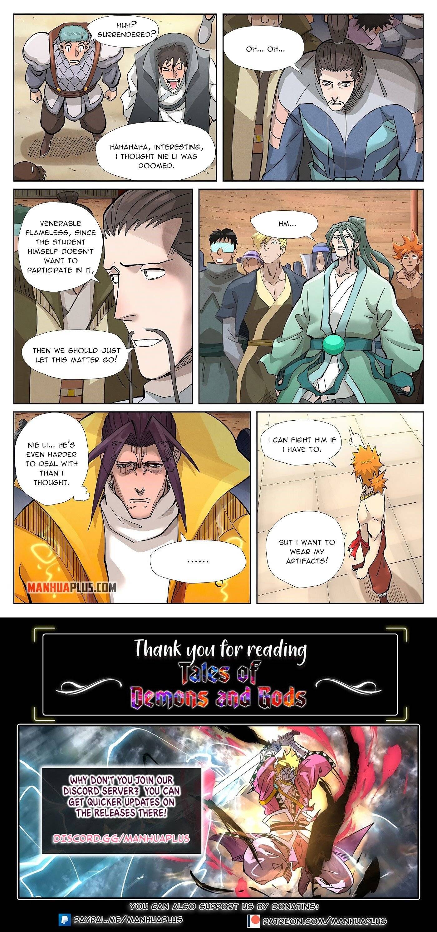 Read Tales of Demons and Gods EN Manga Online