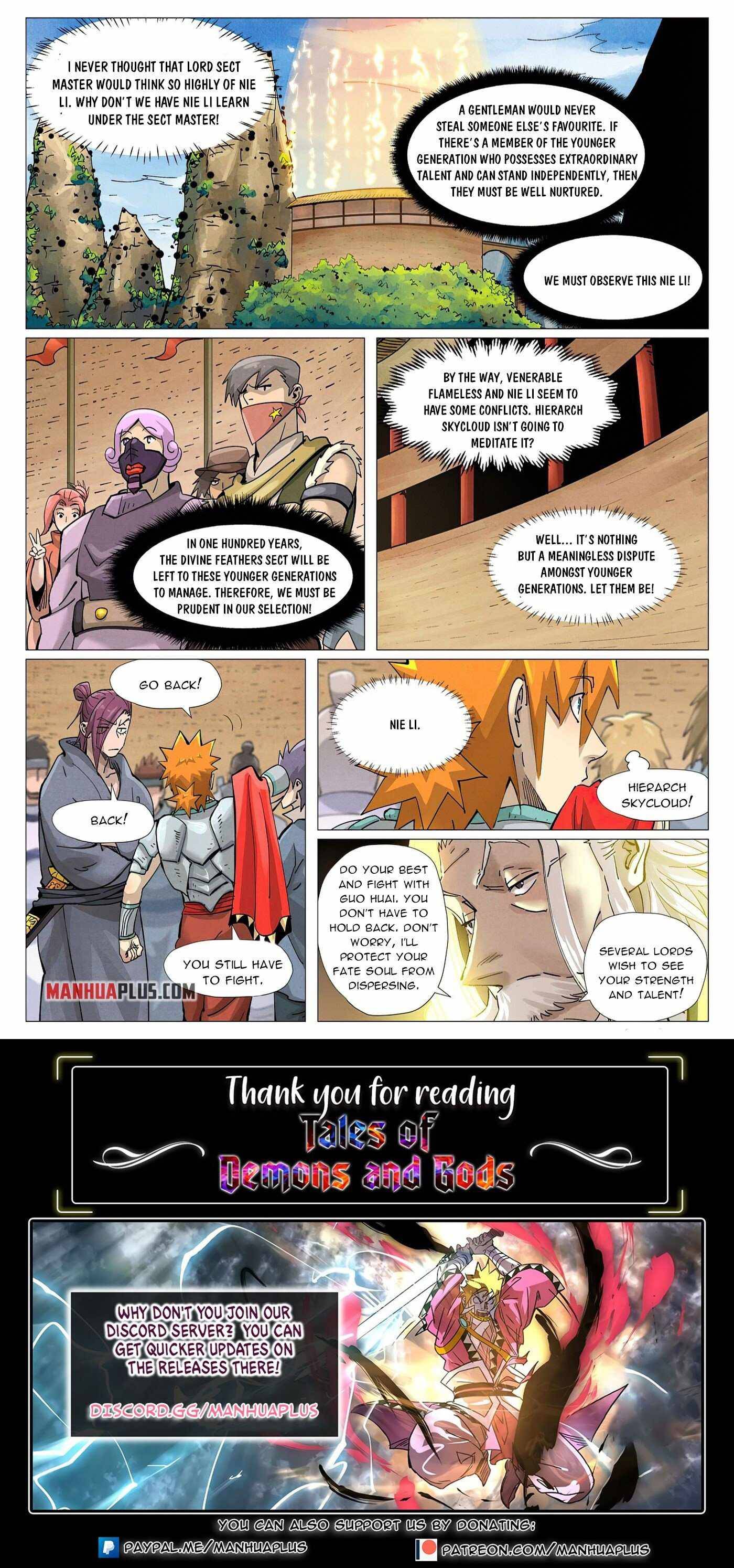 Read Tales of Demons and Gods EN Manga Online
