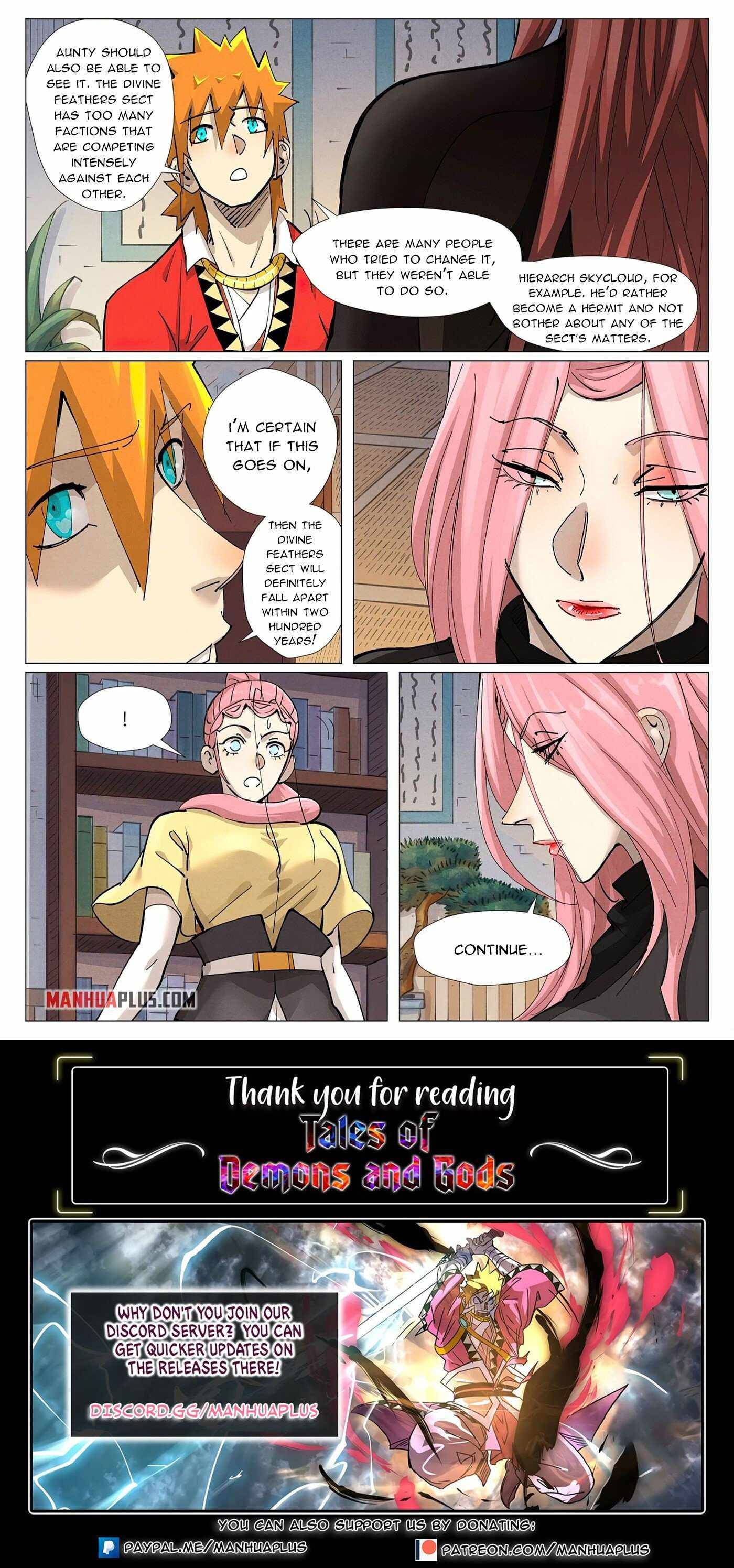 Read Tales of Demons and Gods EN Manga Online