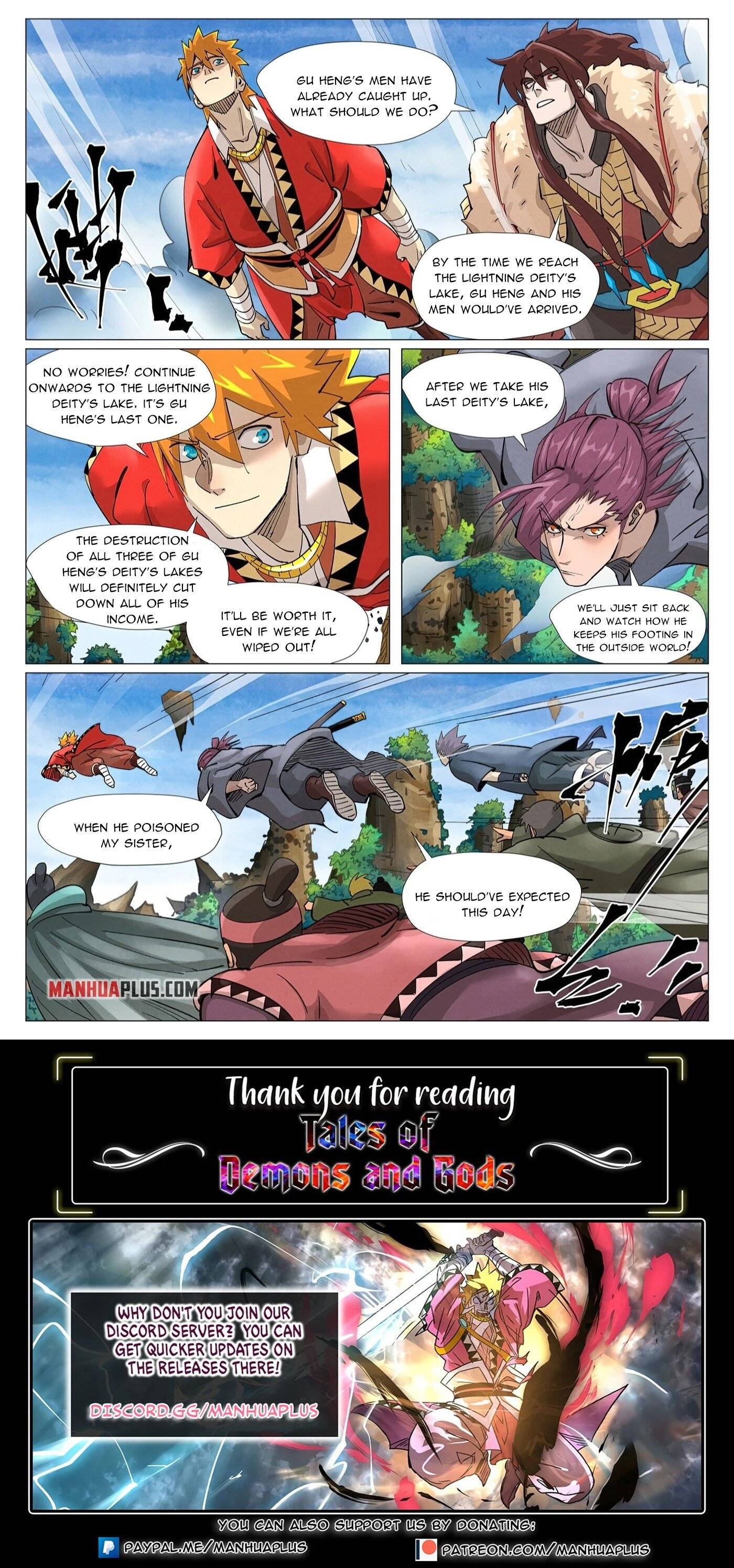 Read Tales of Demons and Gods EN Manga Online
