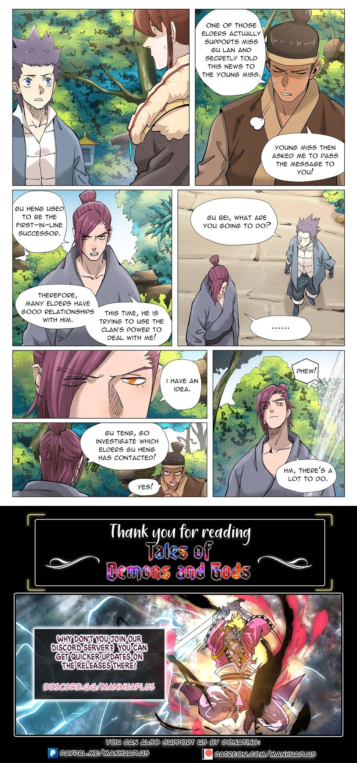 Read Tales of Demons and Gods EN Manga Online