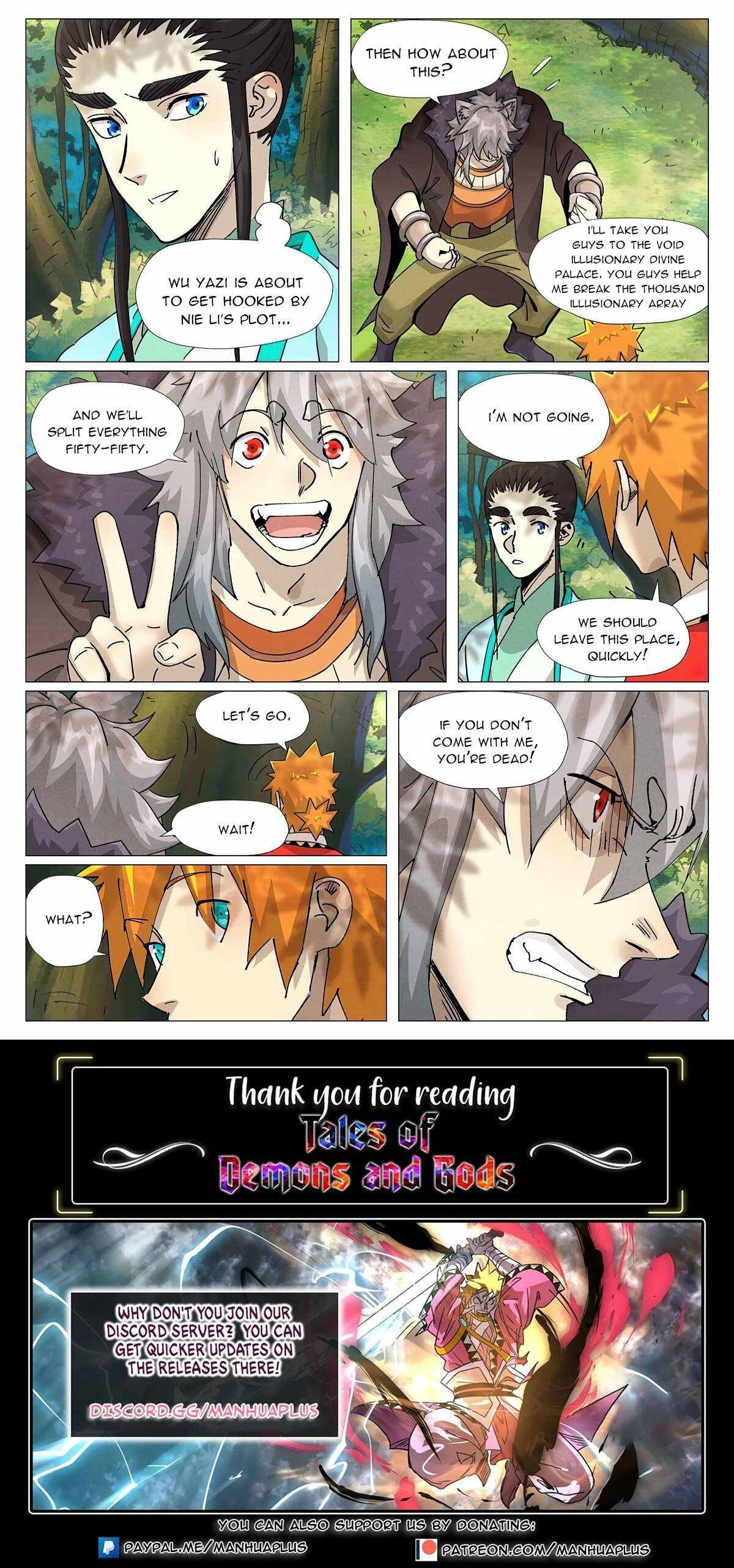 Read Tales of Demons and Gods EN Manga Online