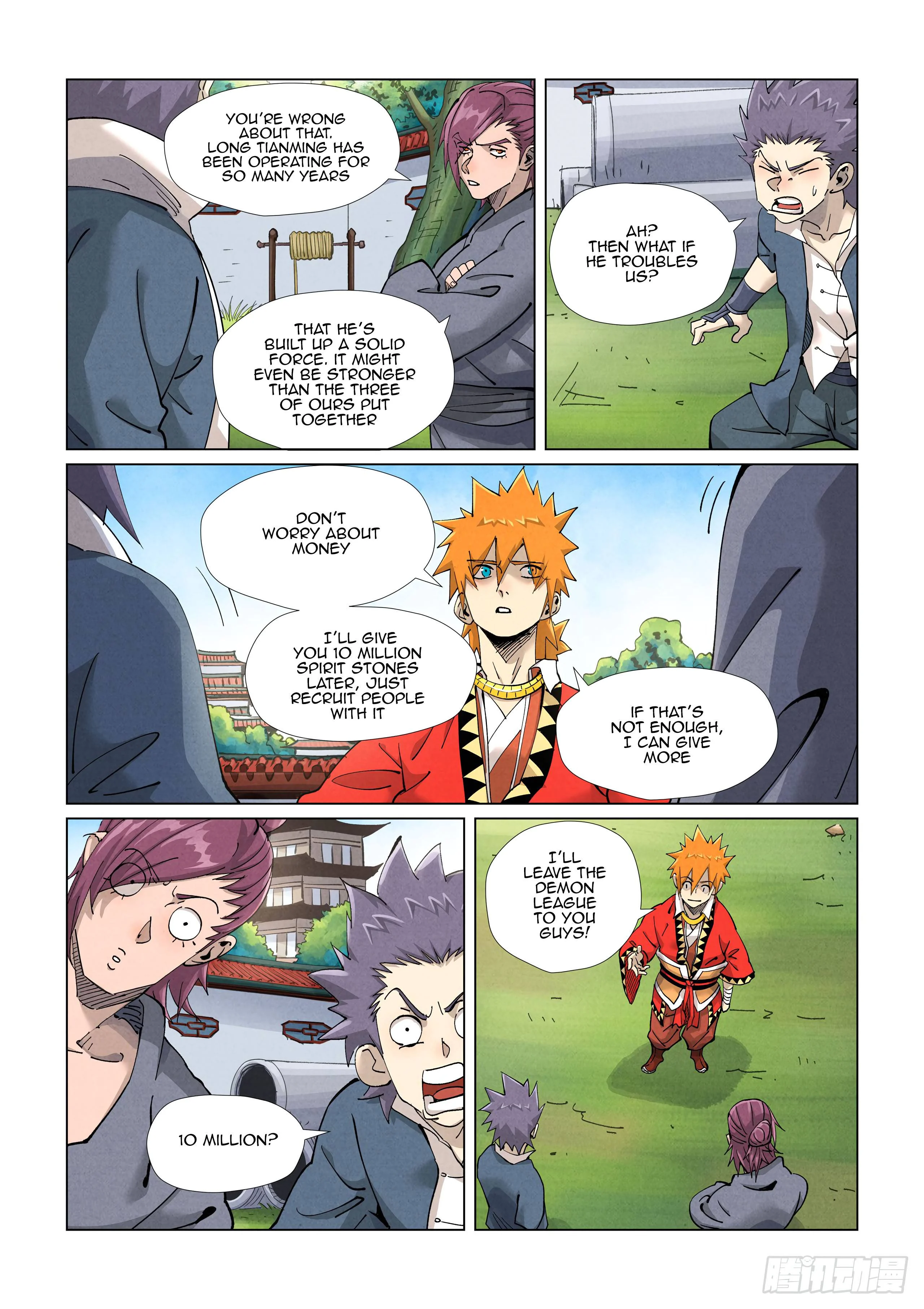 Read Tales of Demons and Gods EN Manga Online
