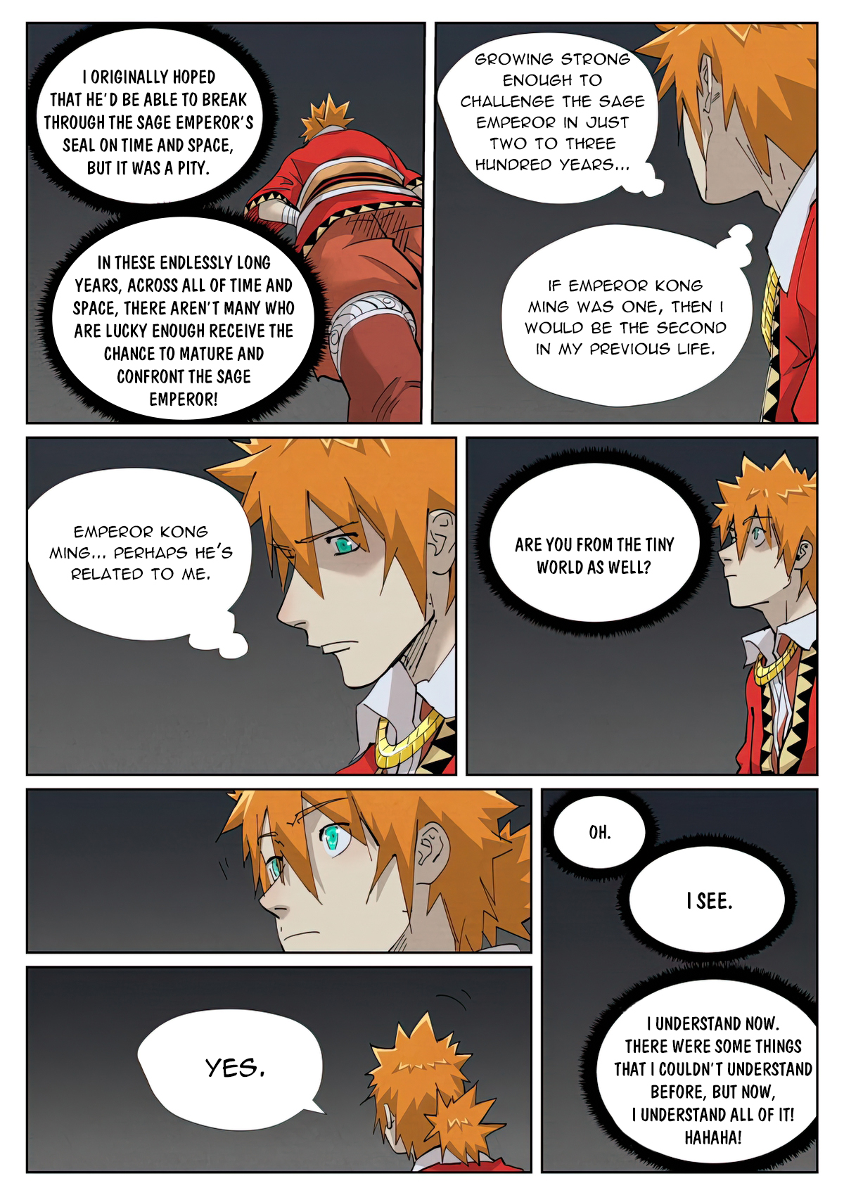 Read Tales of Demons and Gods EN Manga Online
