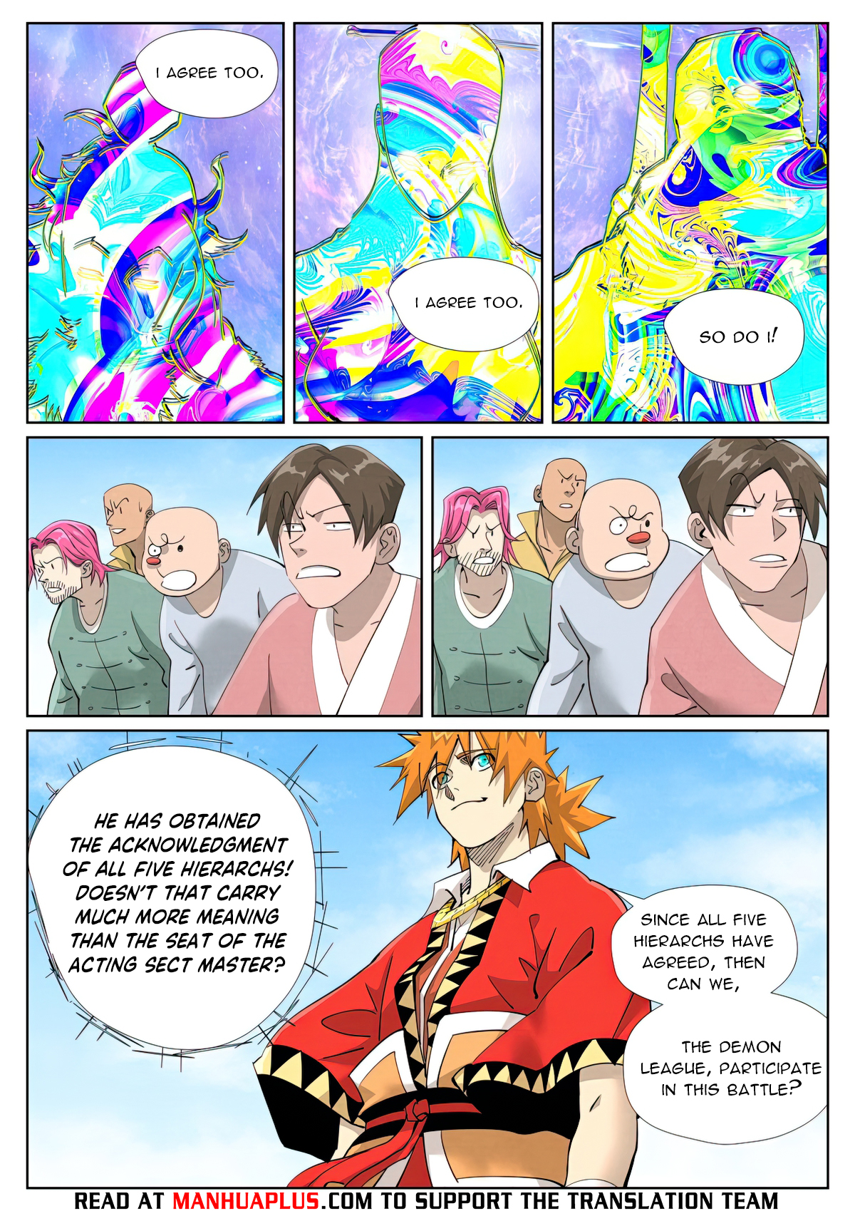 Read Tales of Demons and Gods EN Manga Online