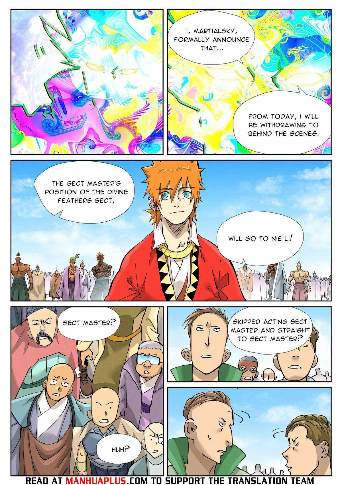 Read Tales of Demons and Gods EN Manga Online
