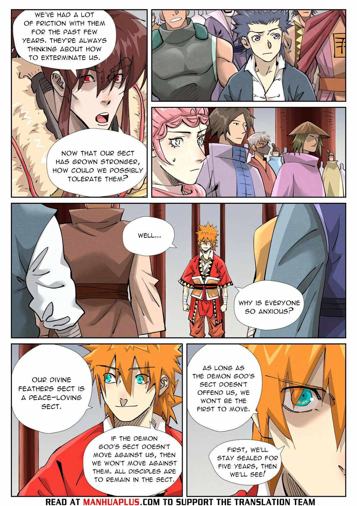 Read Tales of Demons and Gods EN Manga Online