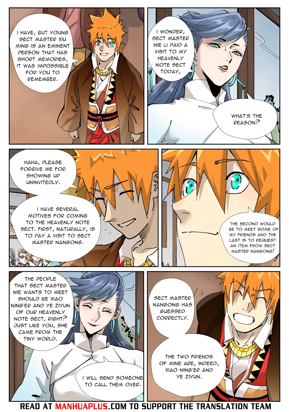 Read Tales of Demons and Gods EN Manga Online