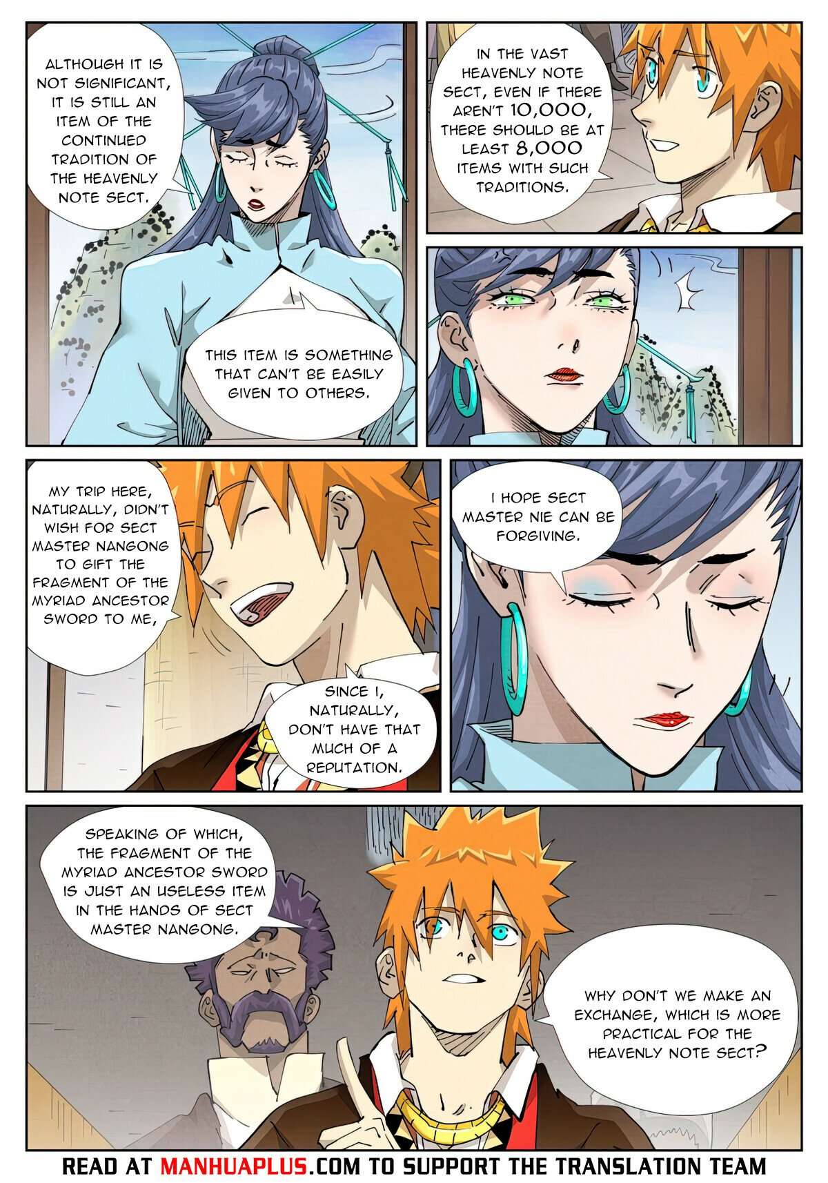 Read Tales of Demons and Gods EN Manga Online