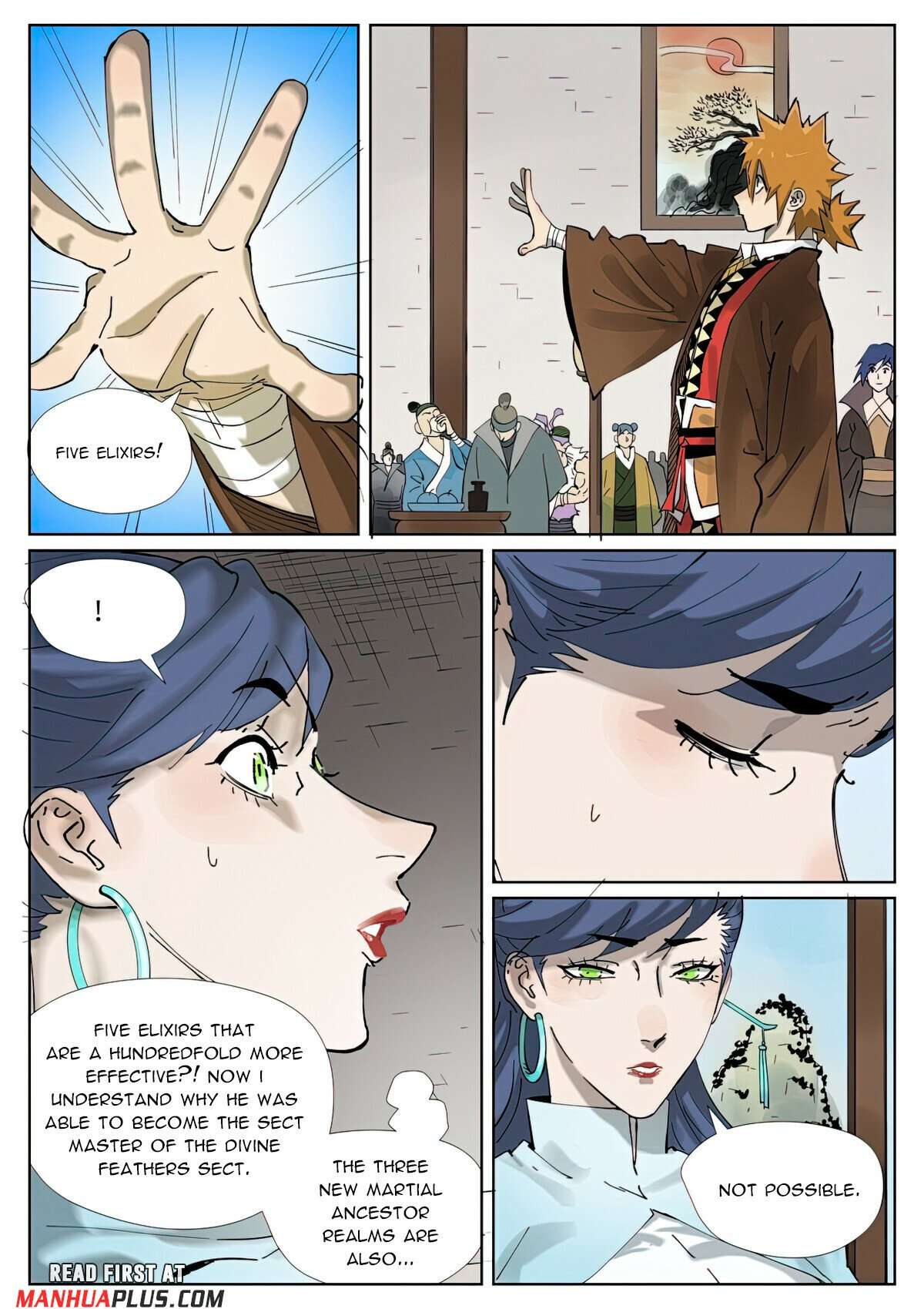 Read Tales of Demons and Gods EN Manga Online