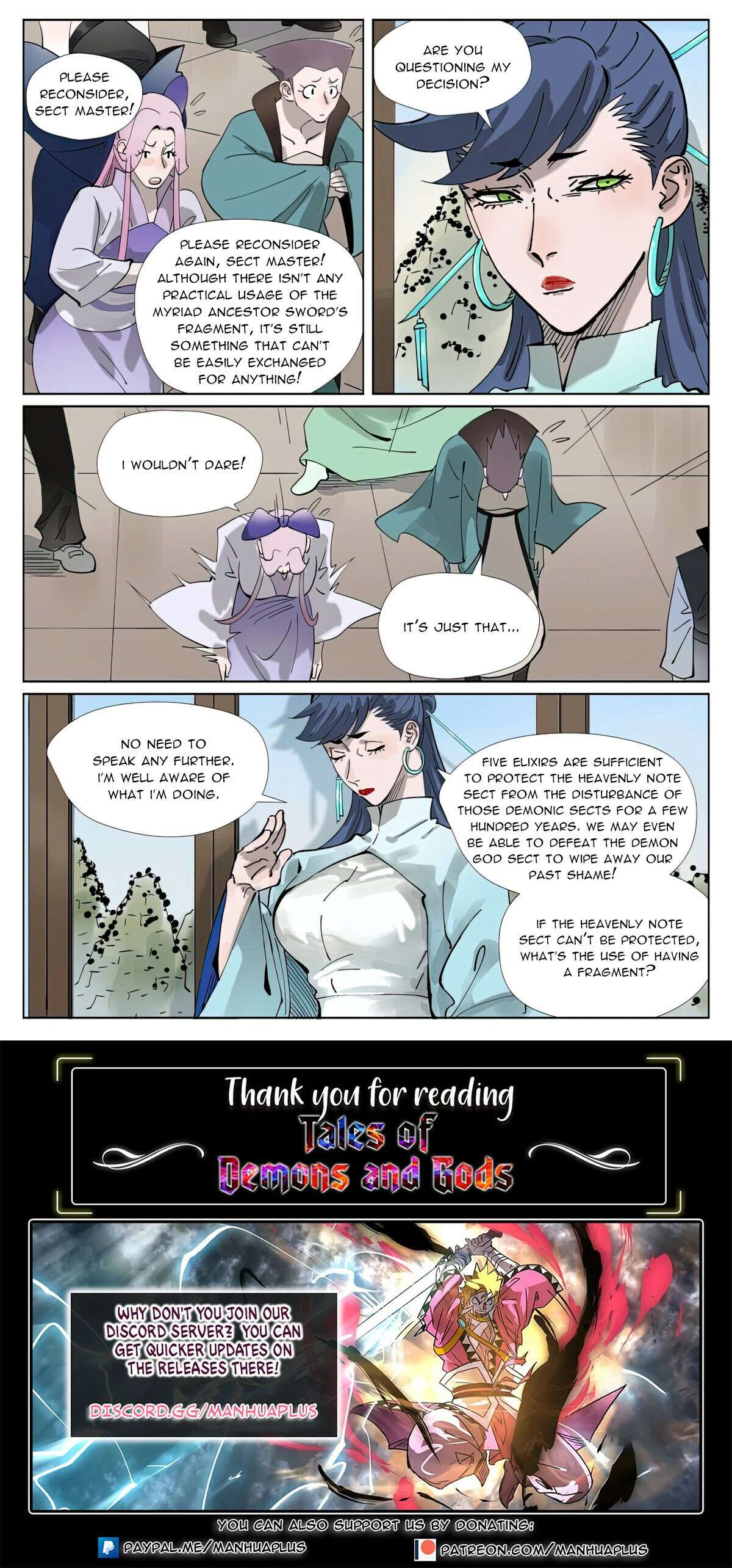 Read Tales of Demons and Gods EN Manga Online