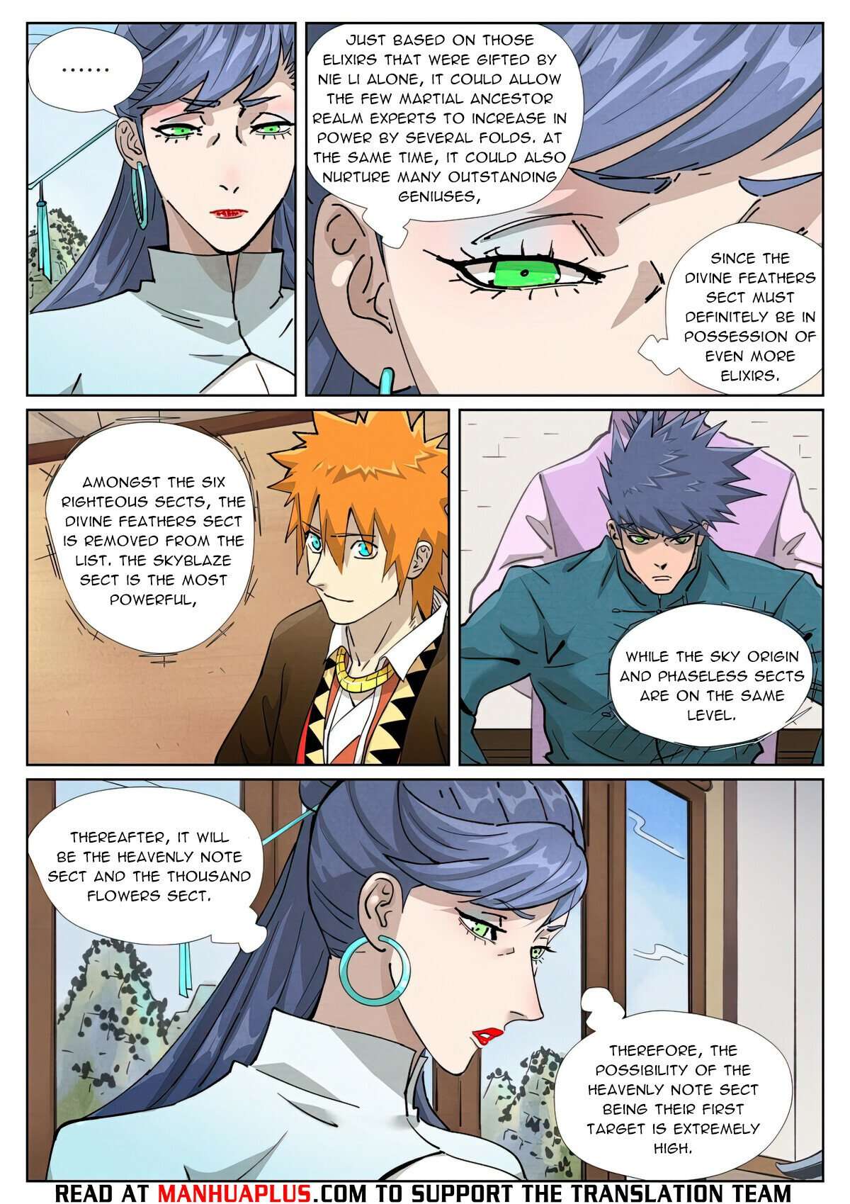 Read Tales of Demons and Gods EN Manga Online