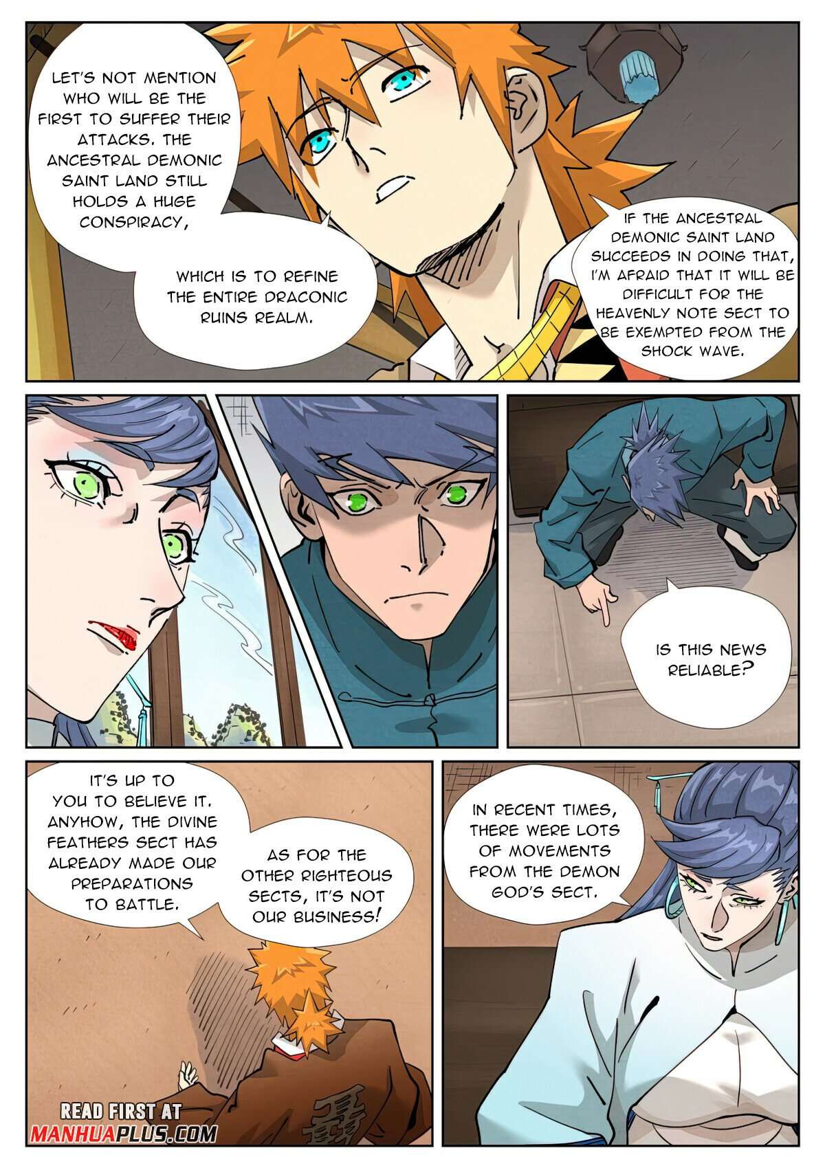 Read Tales of Demons and Gods EN Manga Online
