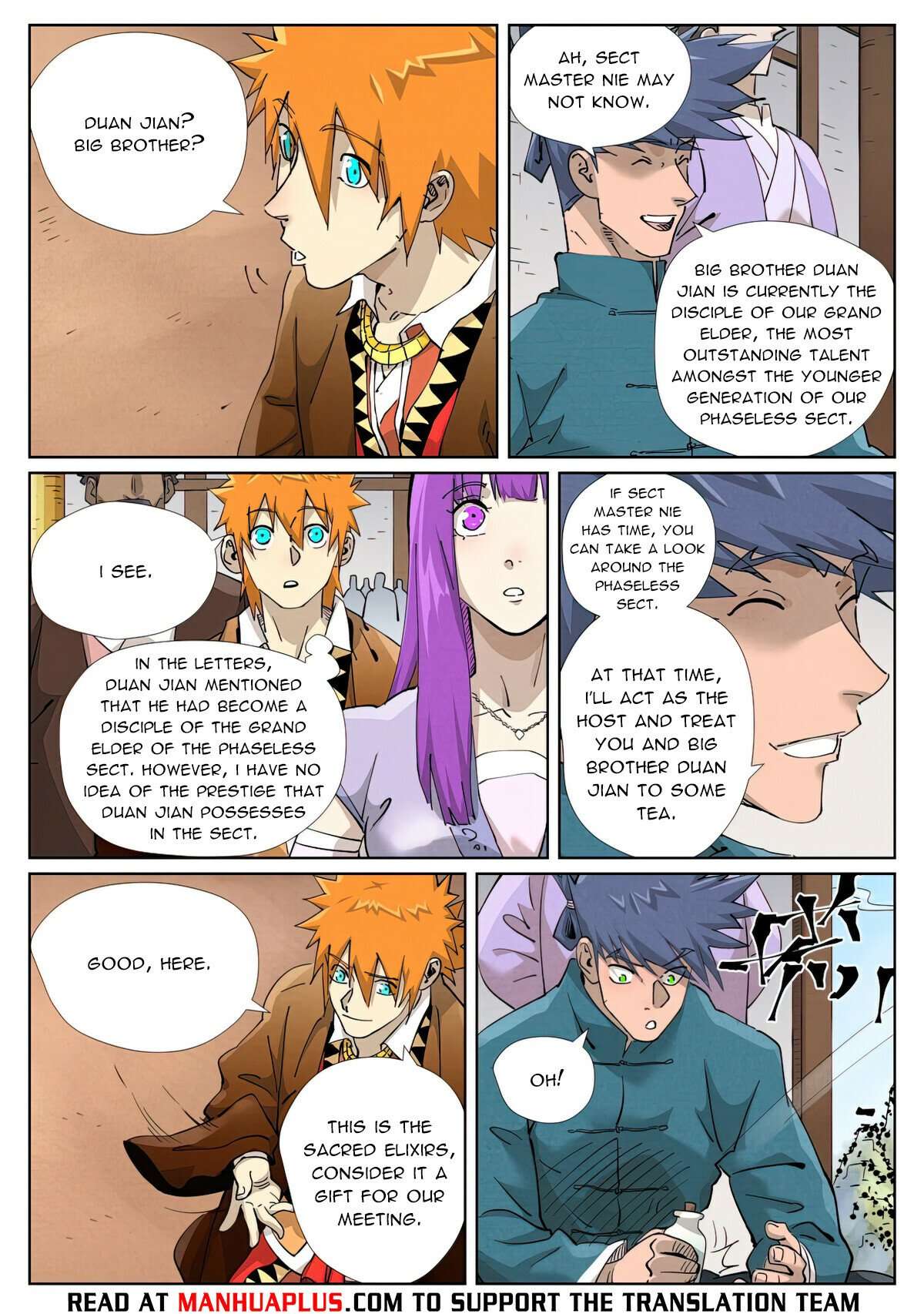 Read Tales of Demons and Gods EN Manga Online