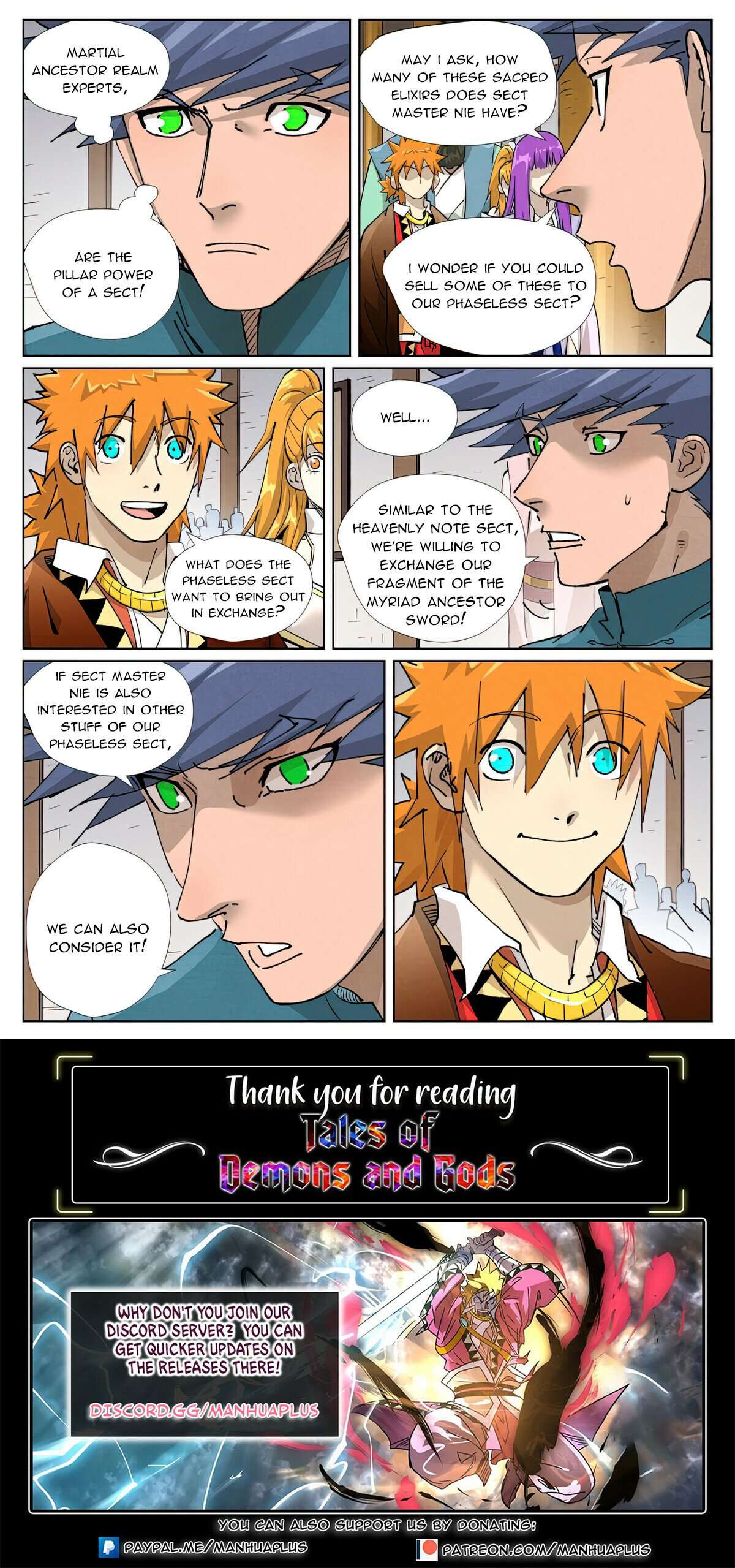 Read Tales of Demons and Gods EN Manga Online