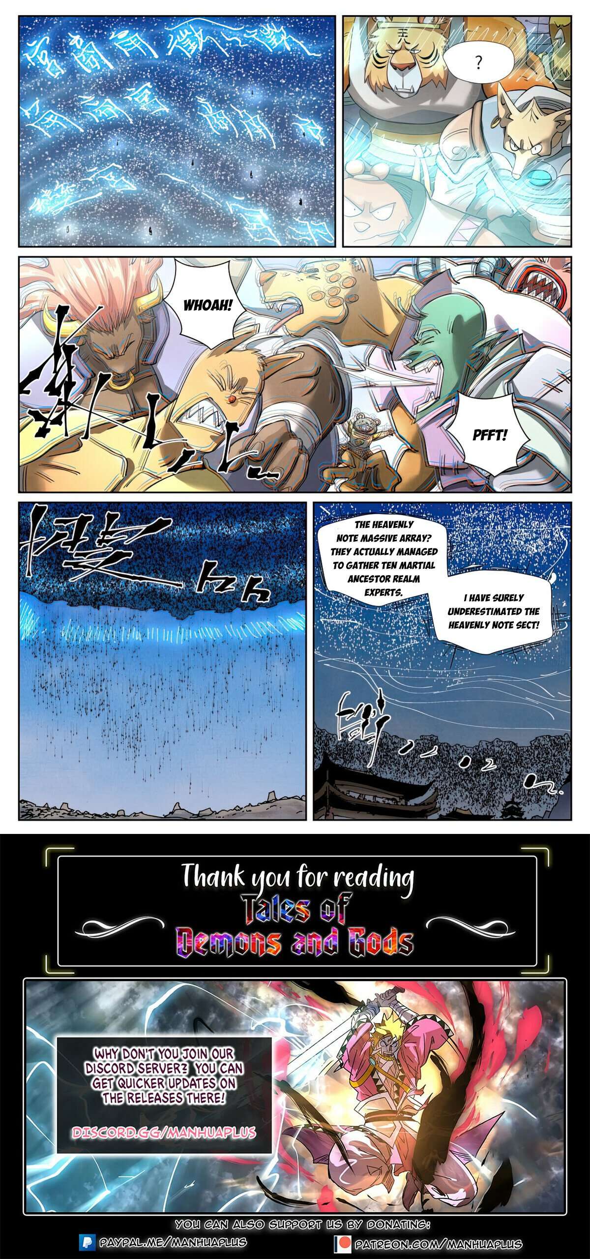 Read Tales of Demons and Gods EN Manga Online