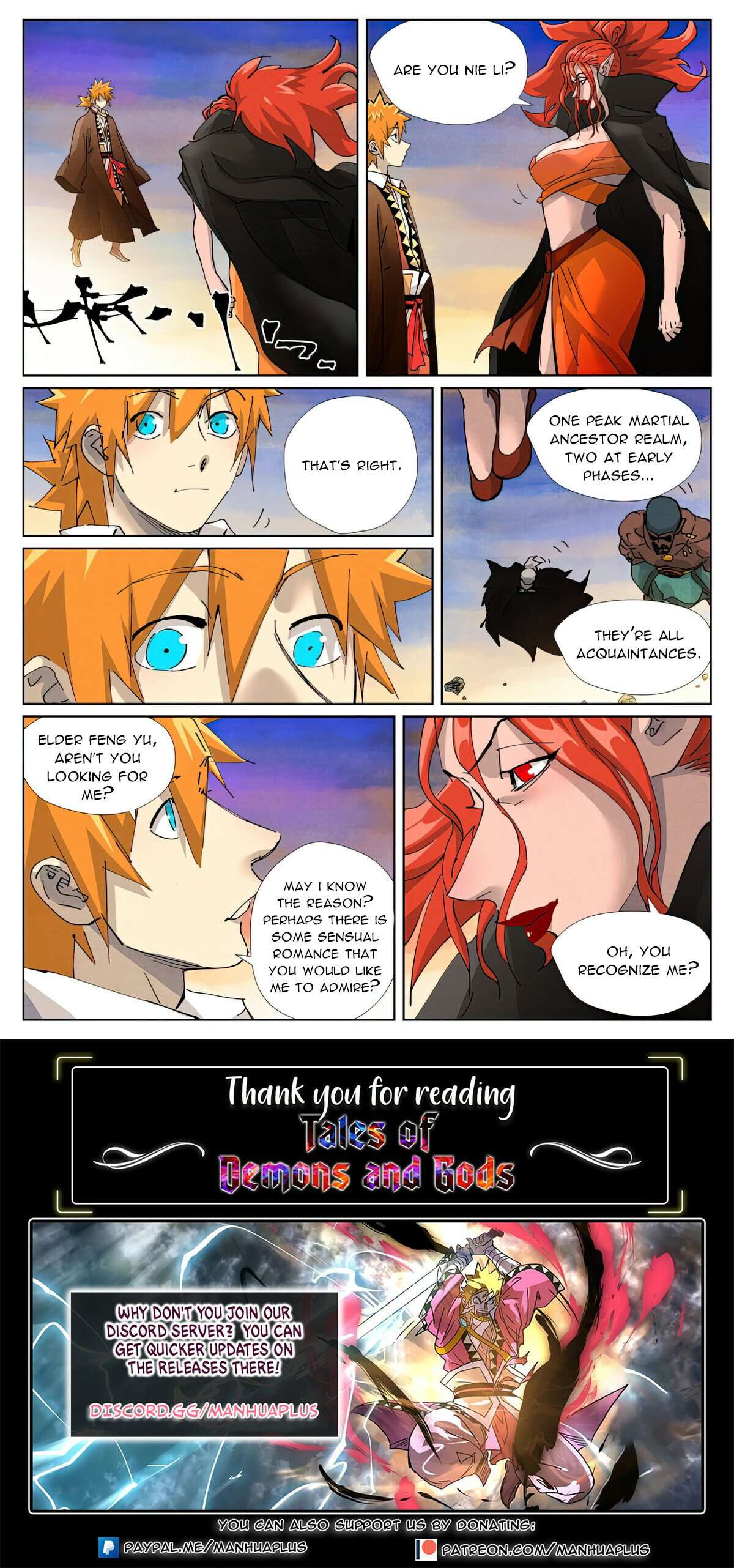 Read Tales of Demons and Gods EN Manga Online