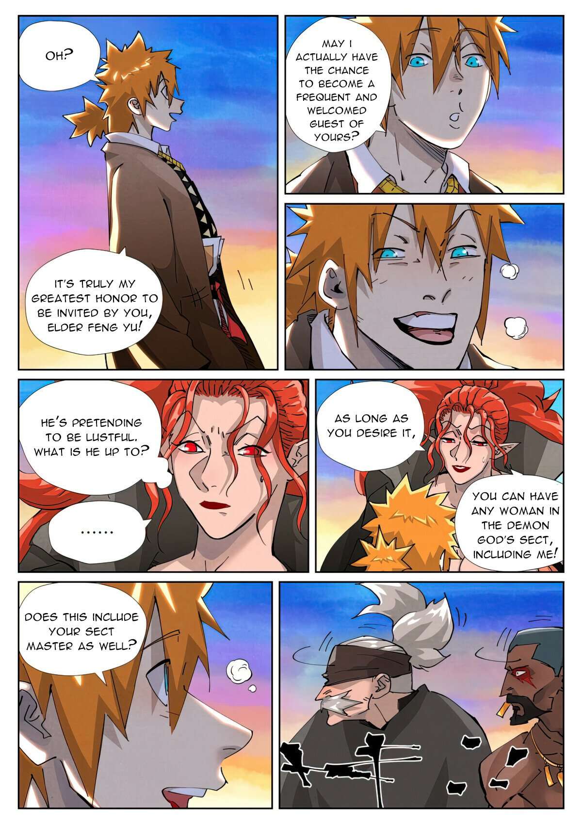 Read Tales of Demons and Gods EN Manga Online