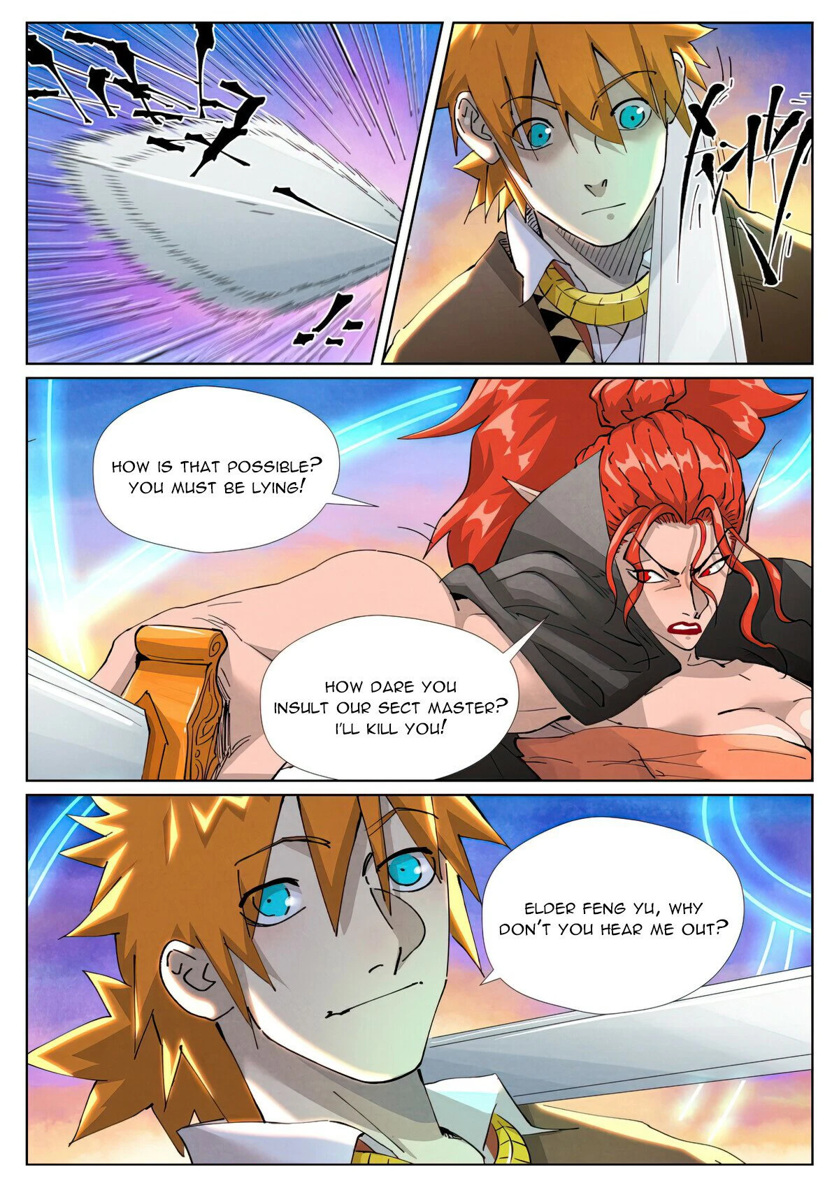 Read Tales of Demons and Gods EN Manga Online