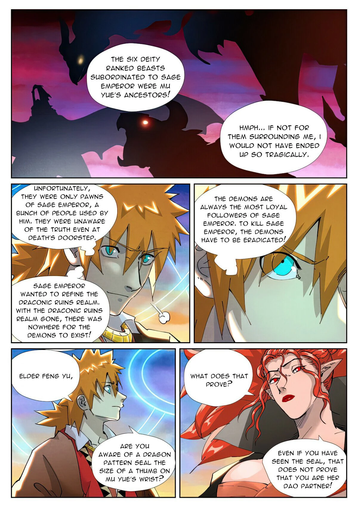 Read Tales of Demons and Gods EN Manga Online