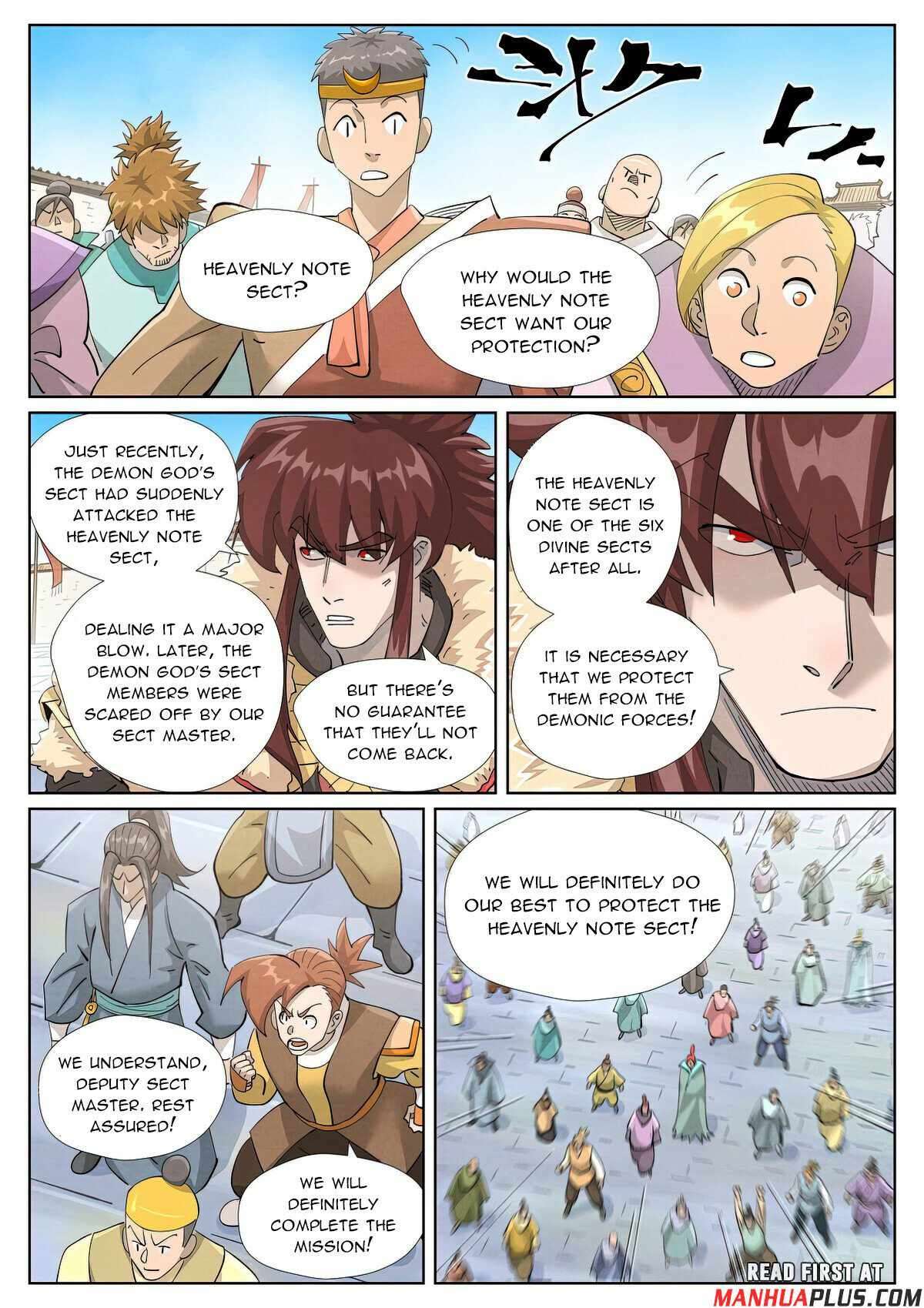 Read Tales of Demons and Gods EN Manga Online