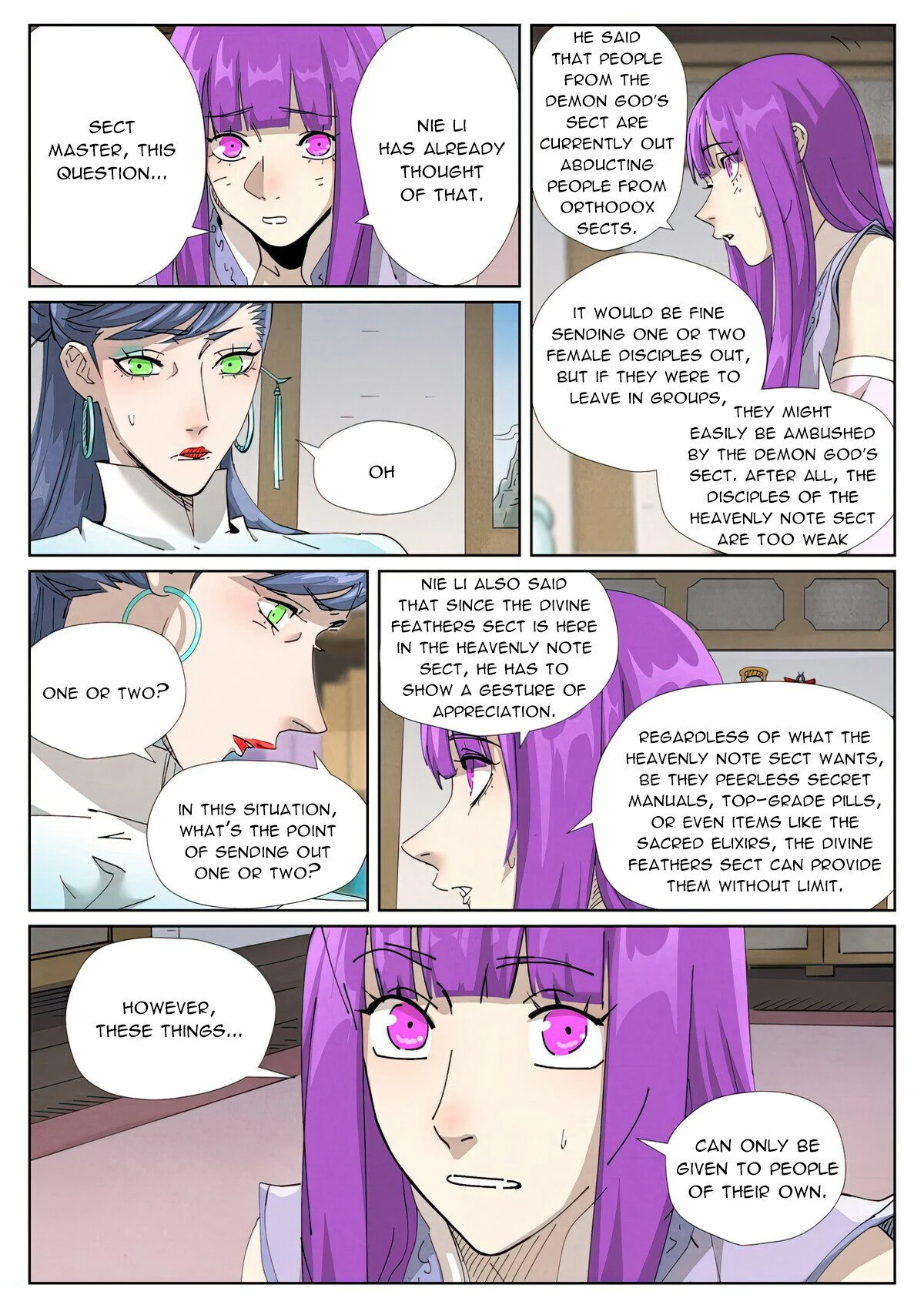 Read Tales of Demons and Gods EN Manga Online