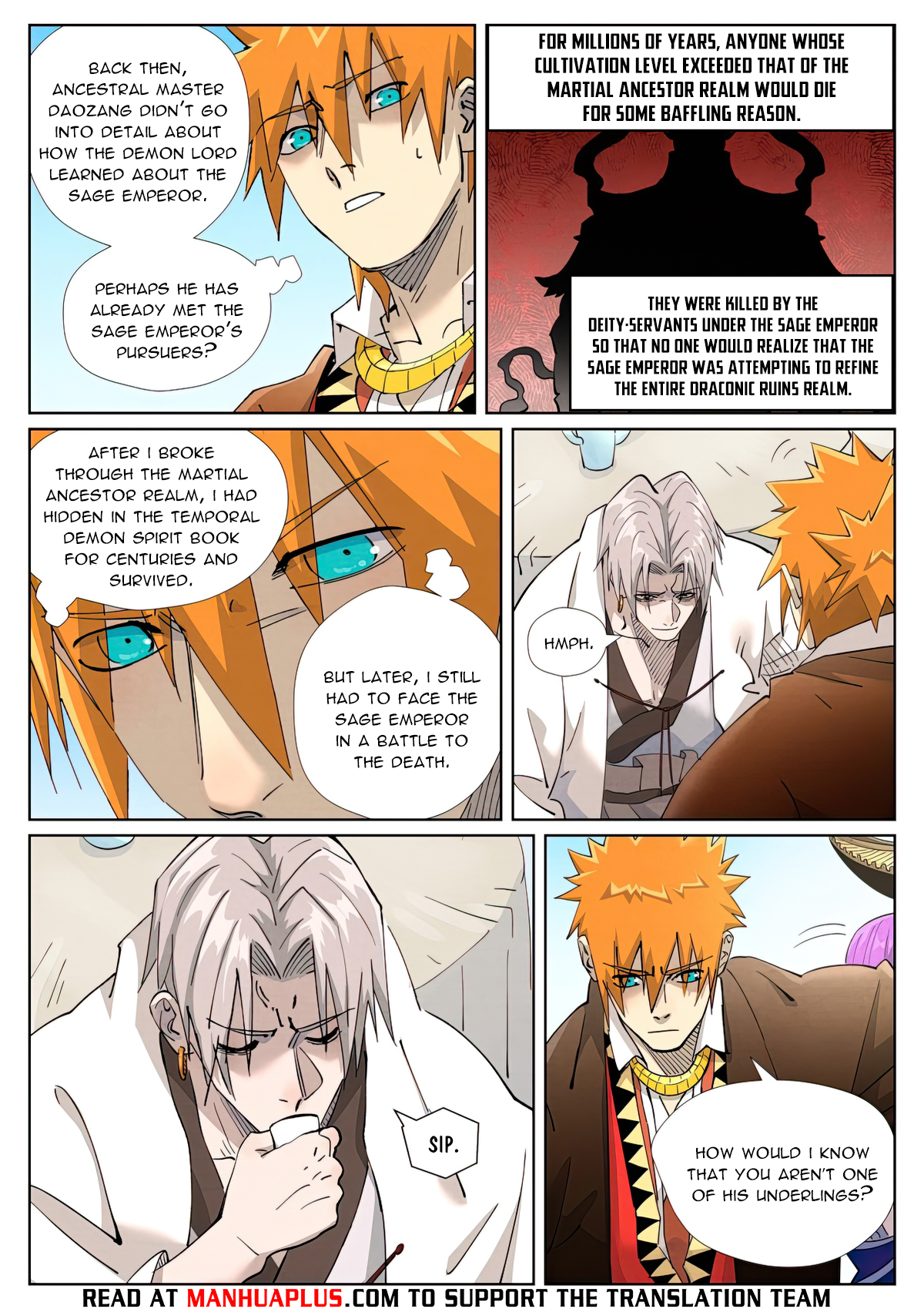 Read Tales of Demons and Gods EN Manga Online