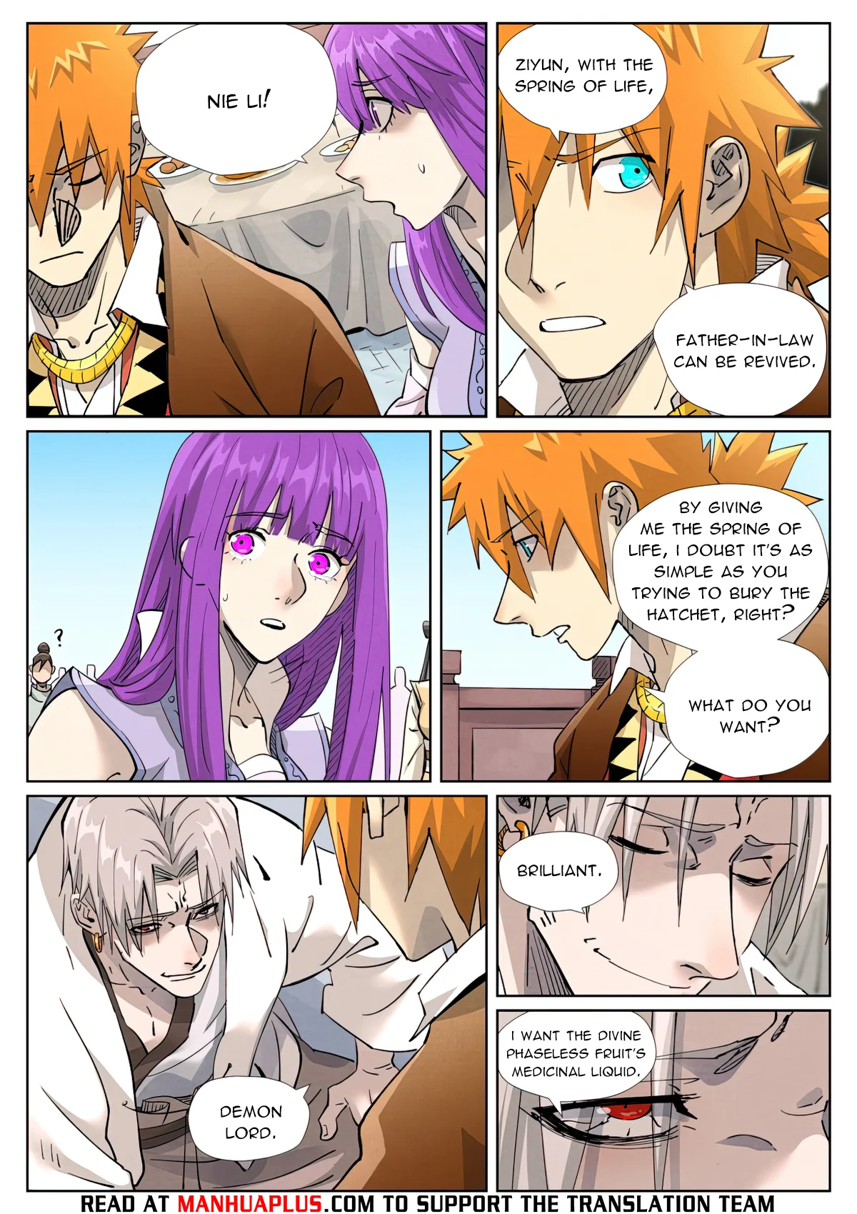 Read Tales of Demons and Gods EN Manga Online