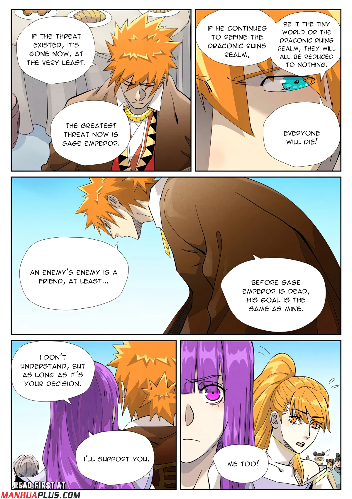 Read Tales of Demons and Gods EN Manga Online
