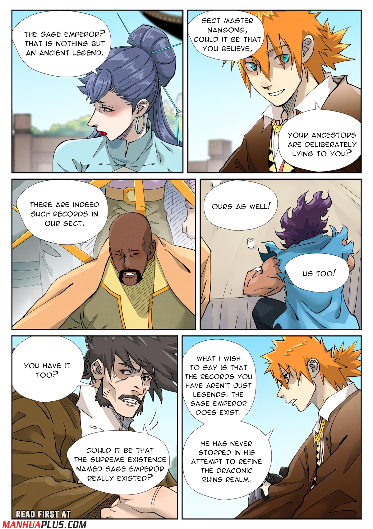 Read Tales of Demons and Gods EN Manga Online