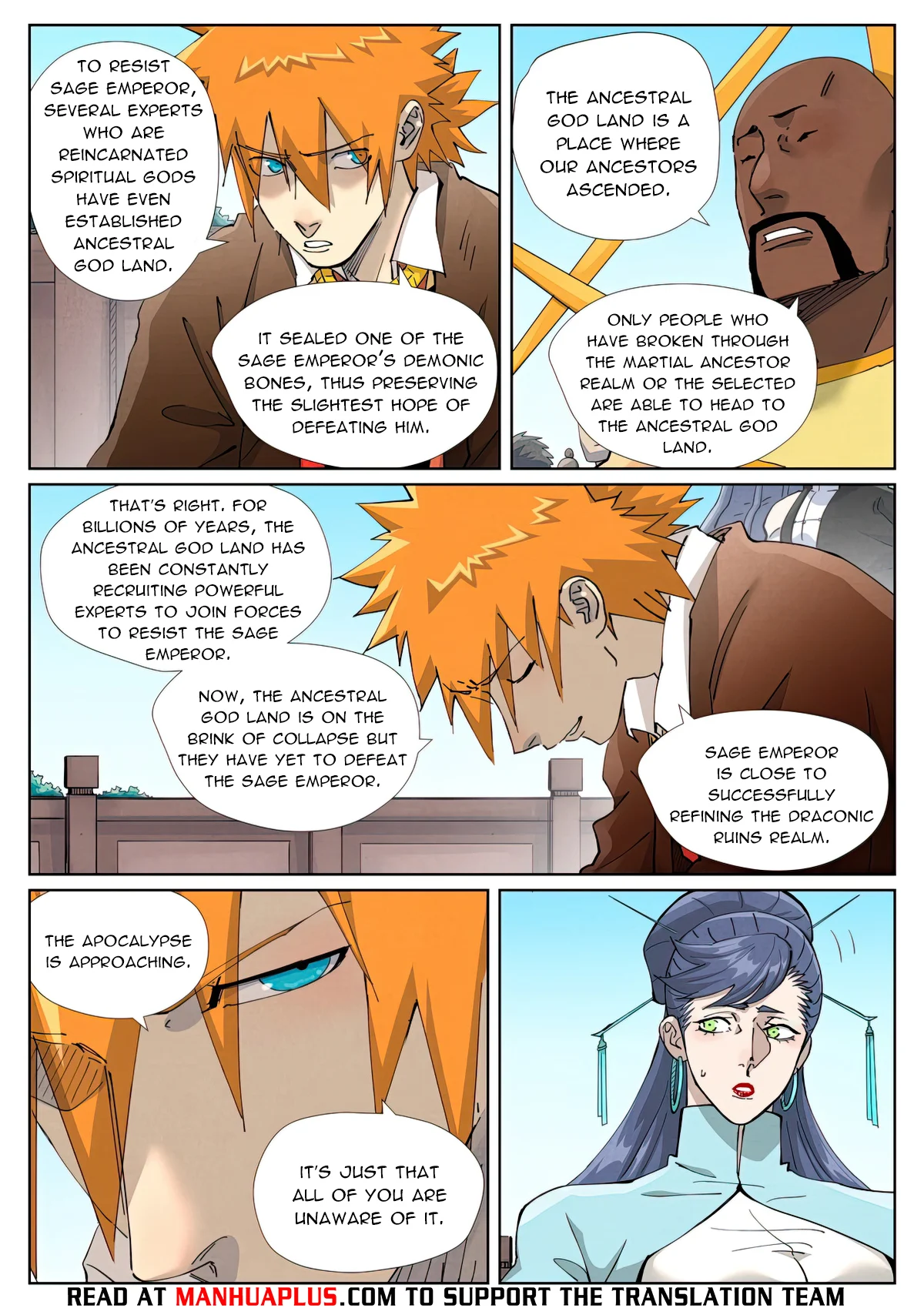 Read Tales of Demons and Gods EN Manga Online