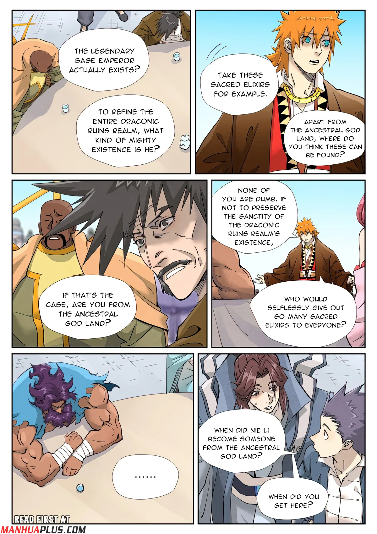 Read Tales of Demons and Gods EN Manga Online