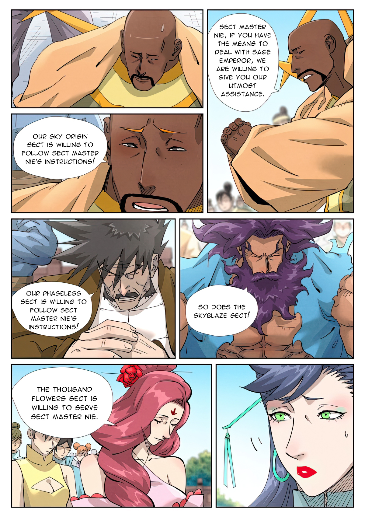 Read Tales of Demons and Gods EN Manga Online