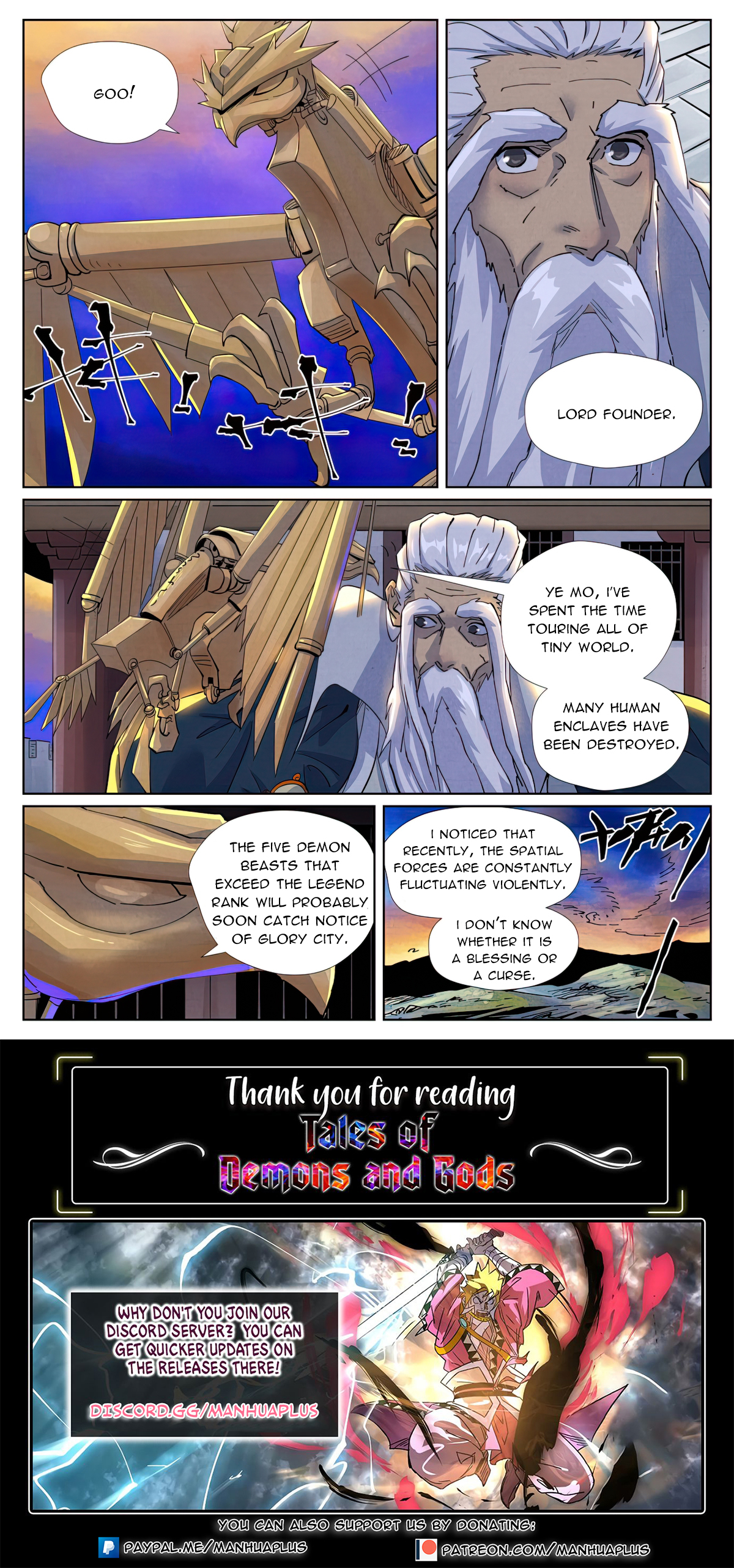 Read Tales of Demons and Gods EN Manga Online