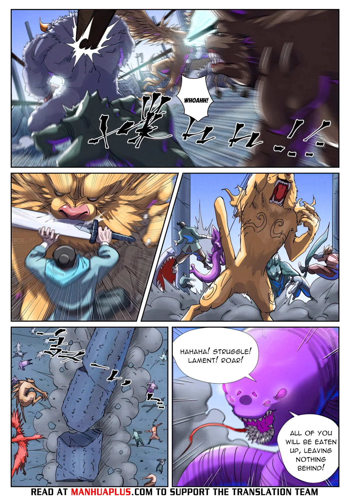 Read Tales of Demons and Gods EN Manga Online