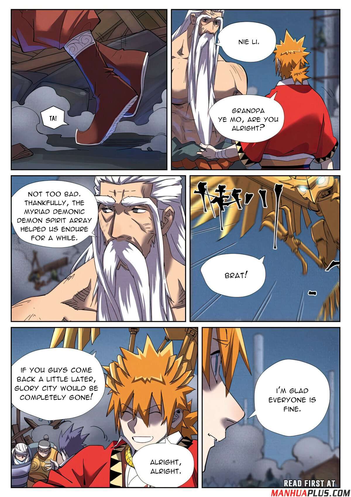 Read Tales of Demons and Gods EN Manga Online