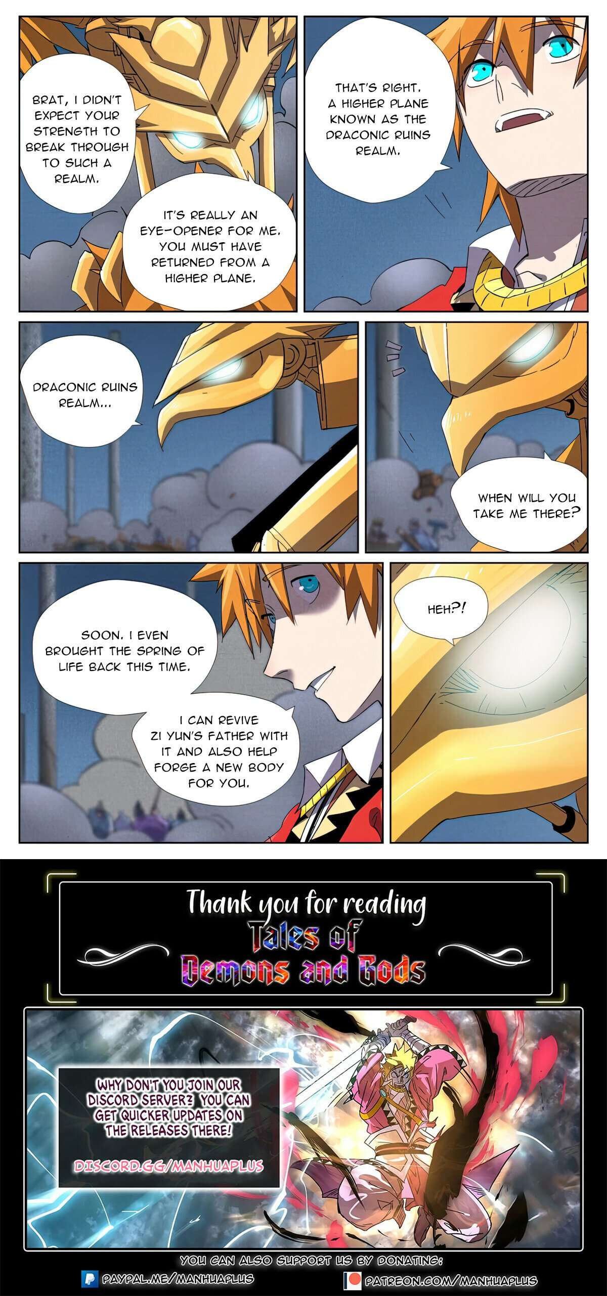 Read Tales of Demons and Gods EN Manga Online