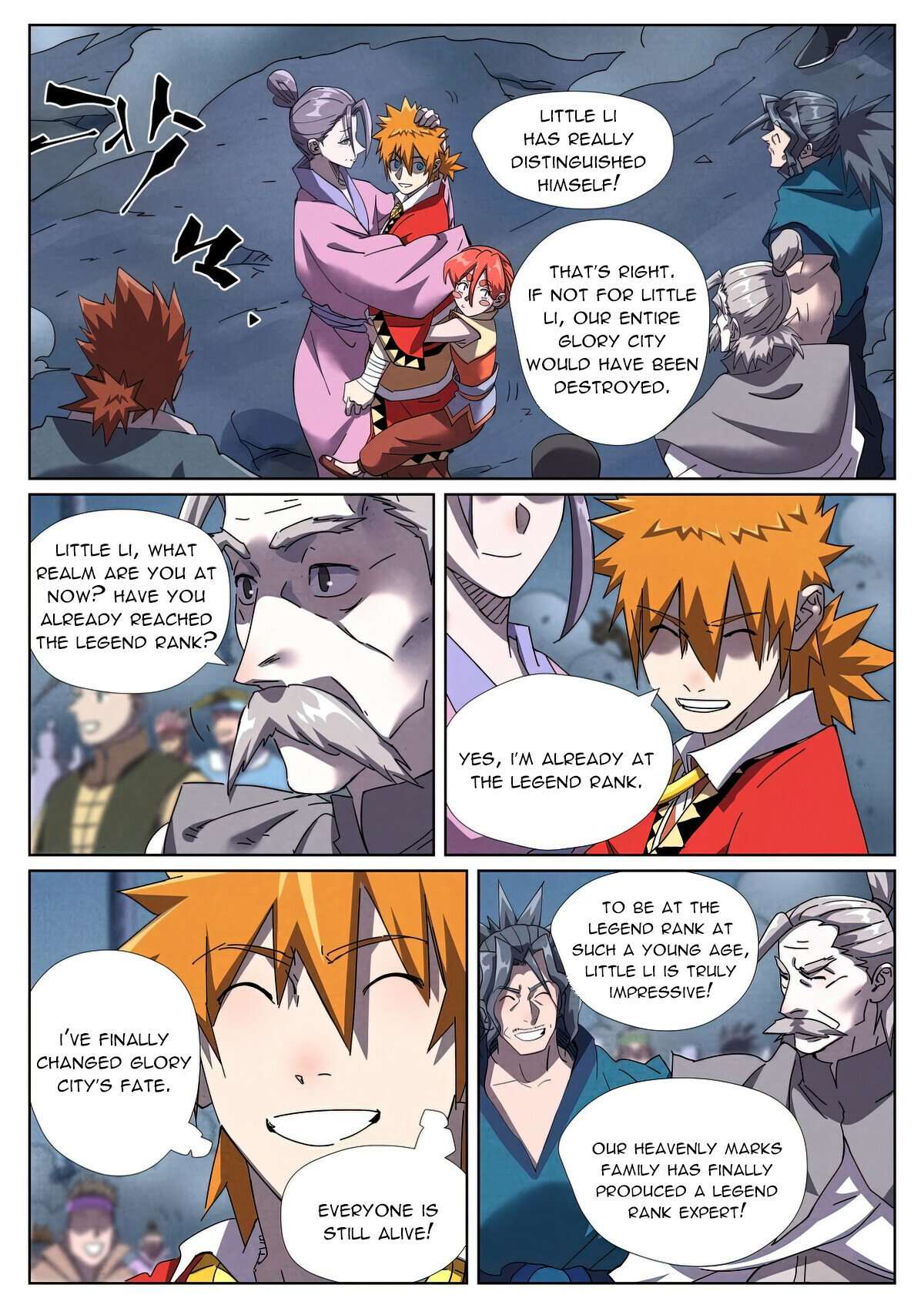 Read Tales of Demons and Gods EN Manga Online