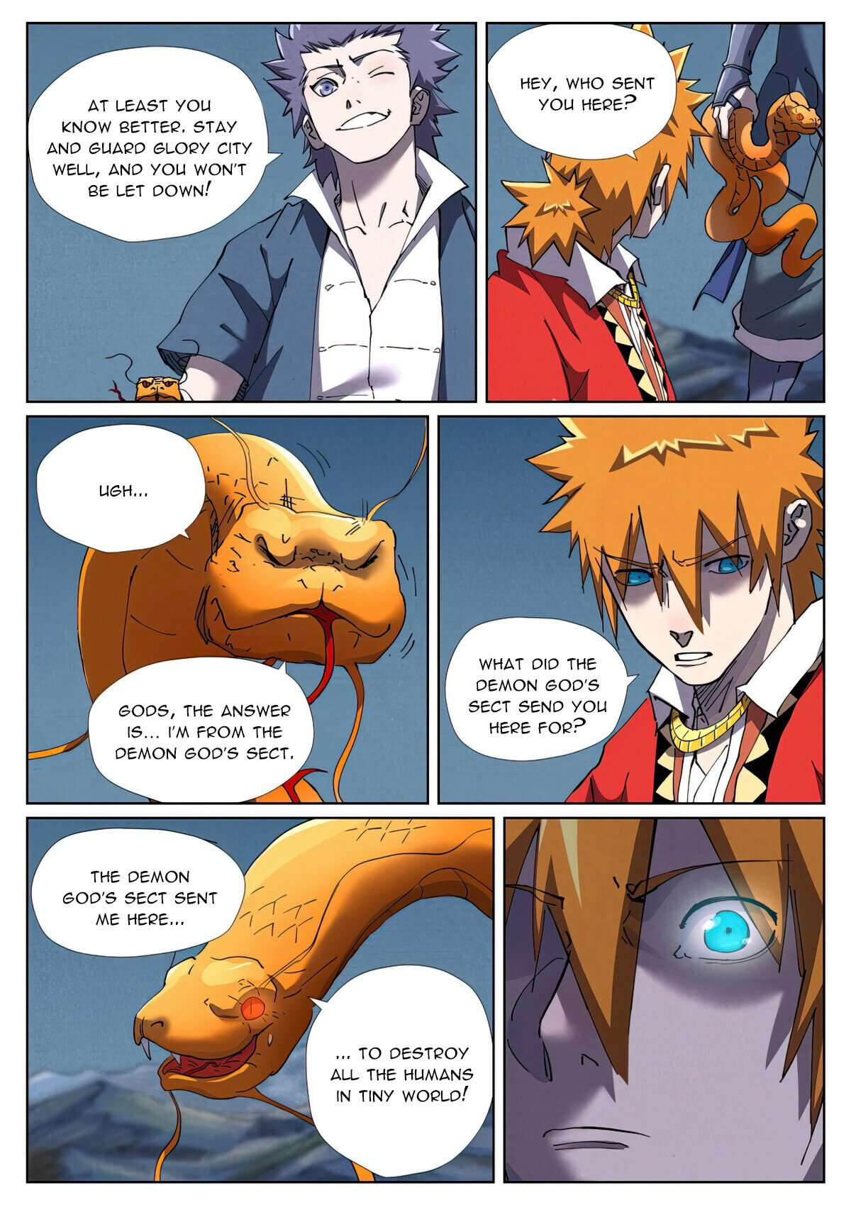 Read Tales of Demons and Gods EN Manga Online